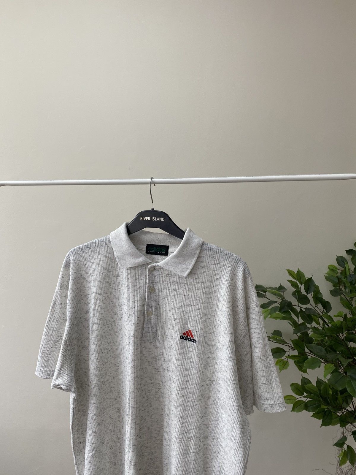 Adidas × Vintage Vintage Adidas Equipment Polo 90s Rare Hype Tee Size US XL / EU 56 / 4 - 7 Thumbnail