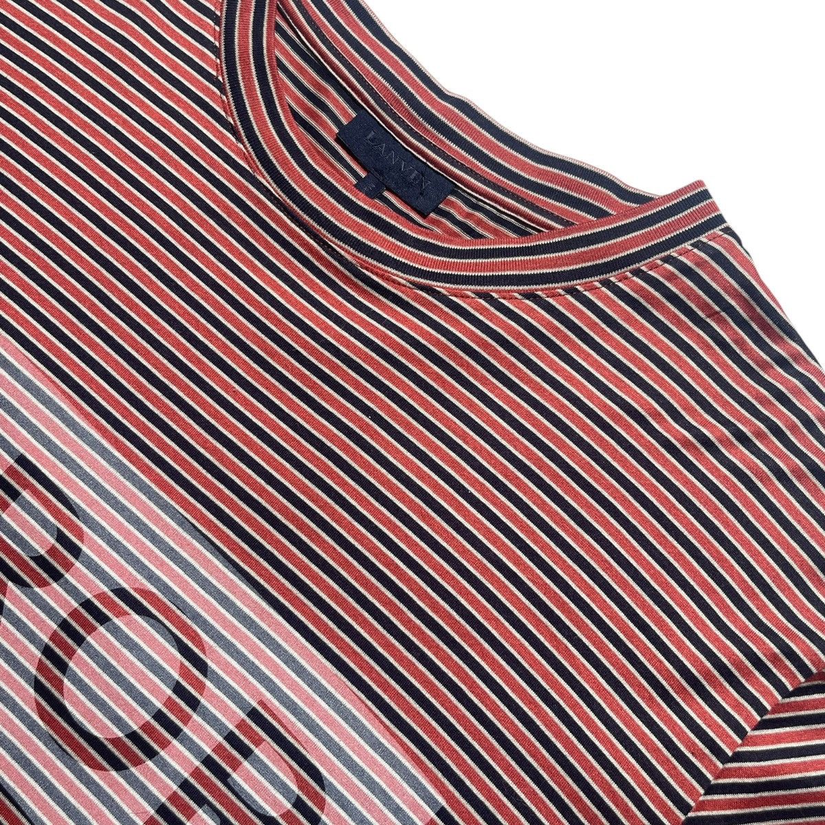 Lanvin Error graphic striped tee Size US L / EU 52-54 / 3 - 2 Thumbnail