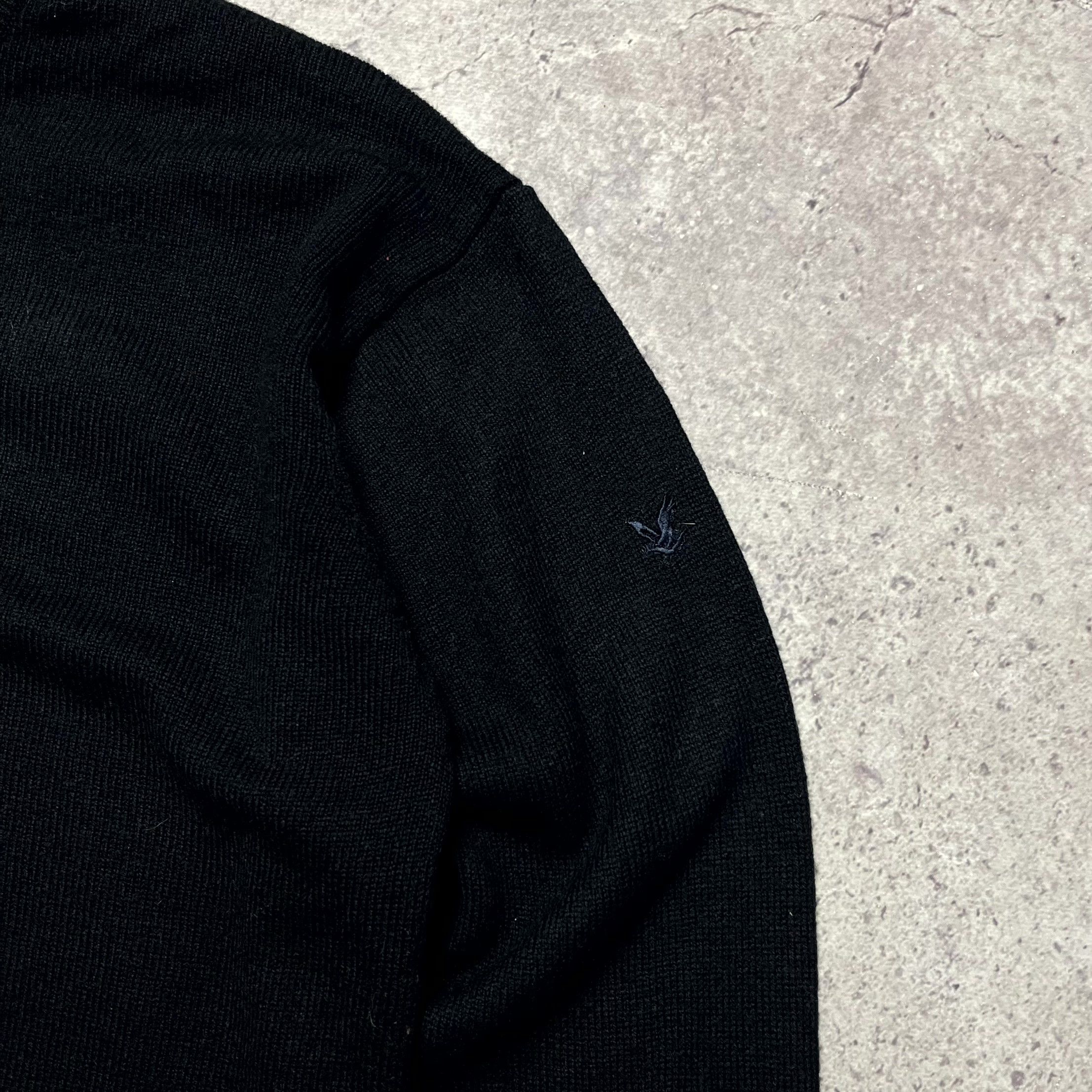 Lyle & Scott Lyle & Scott Golf Crewneck Wool Black Sweater Size M Size US M / EU 48-50 / 2 - 4 Thumbnail