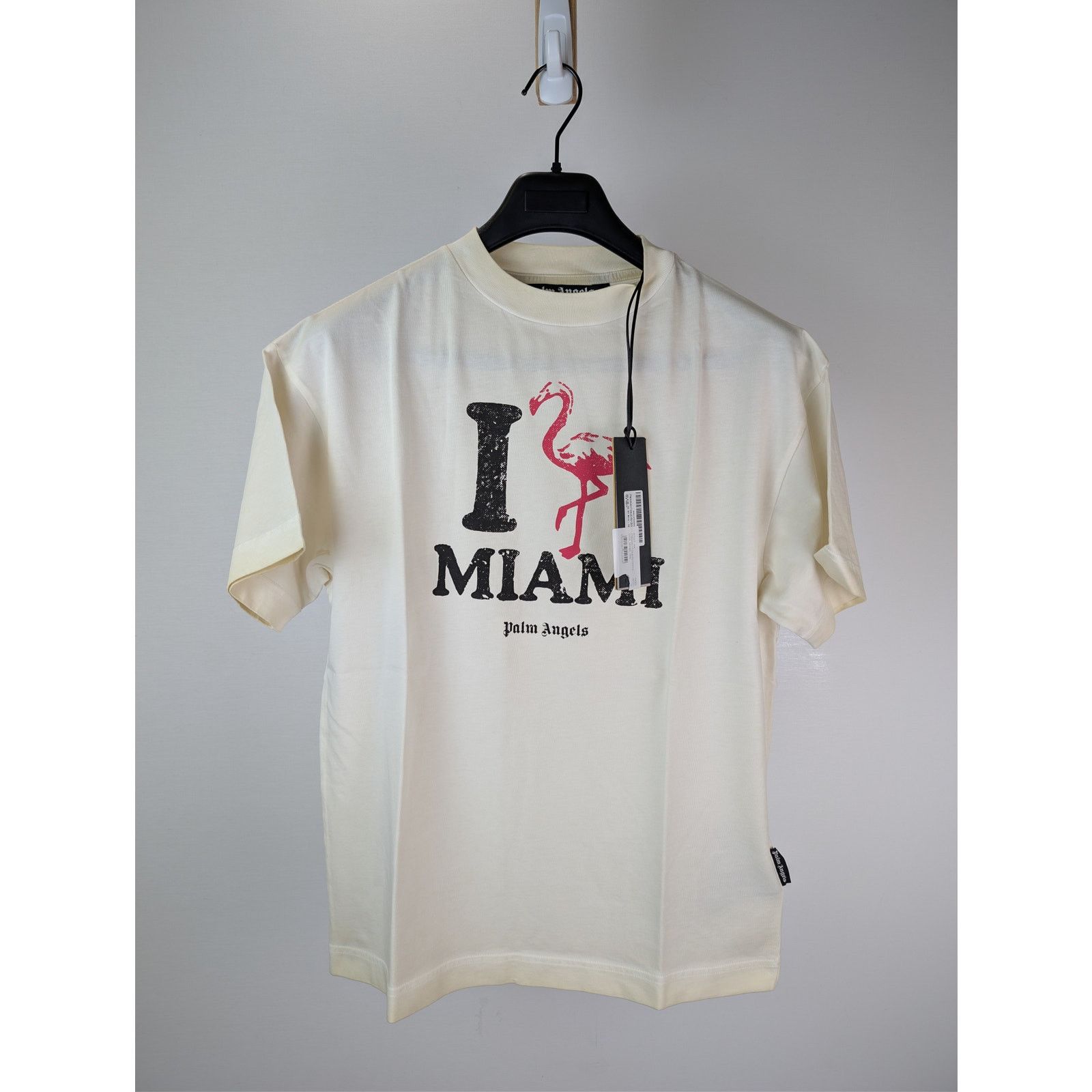 Palm Angels o1rshd1 Dos Miami T-Shirt in Off White / Fuch Size US S / EU 44-46 / 1 - 2 Thumbnail