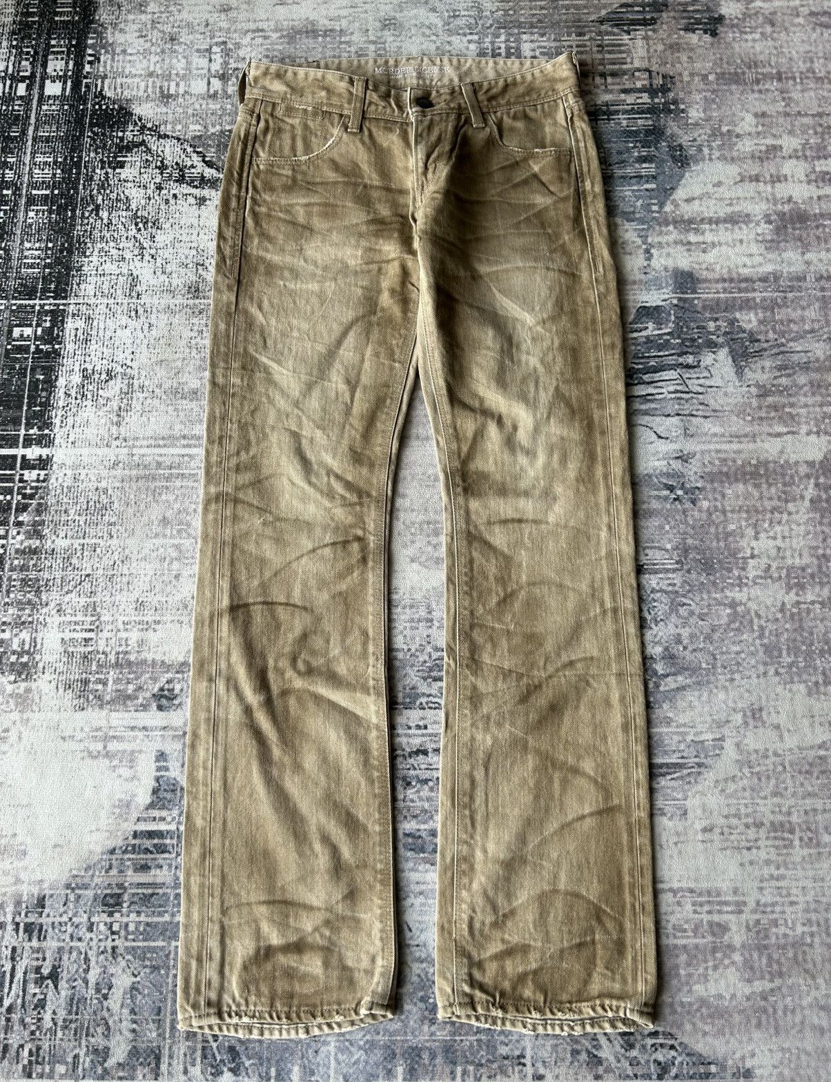 Maison Martin Margiela 13SS Garment Dye Pants Khaki 46