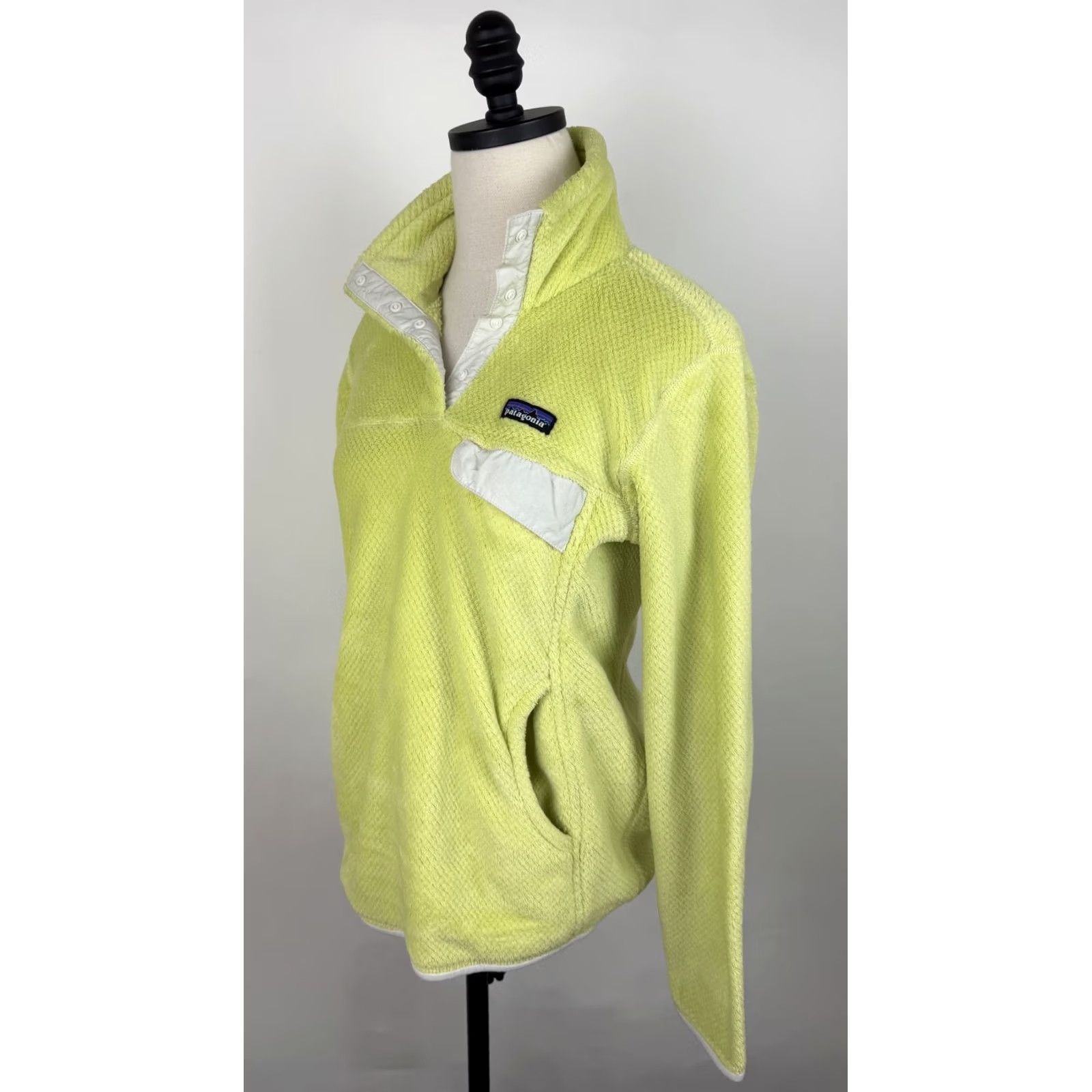 Patagonia Patagonia Fleece Pullover Womens Medium Shirt Womens Medium Yellow Pullover Pockets Autumn Outdoor 90s? Size M / US 6-8 / IT 42-44 - 7 Thumbnail