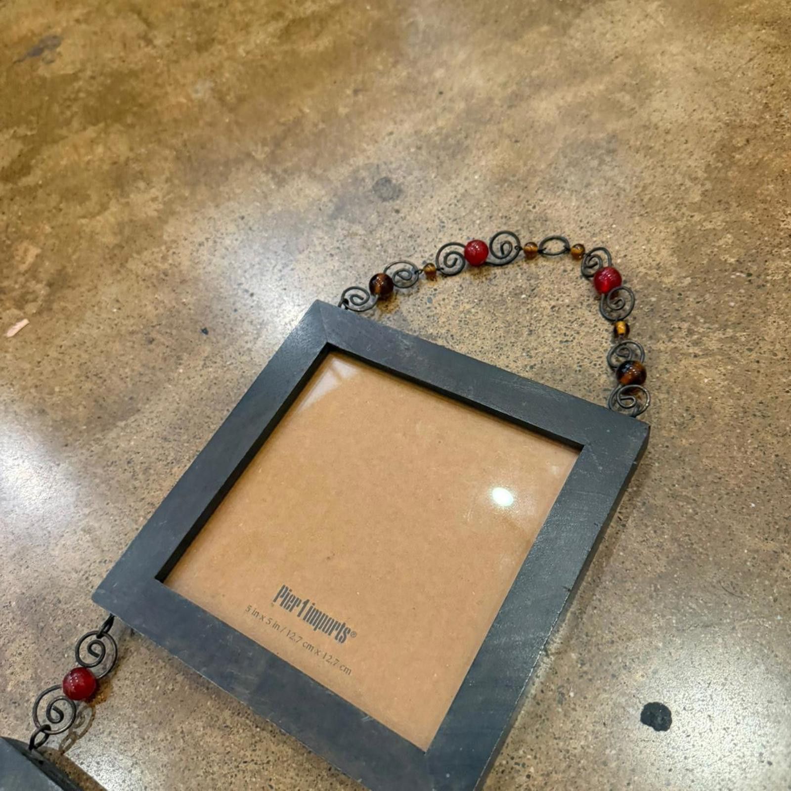 Other Pier 1 Imports Hanging Beaded Frame Set Size ONE SIZE - 4 Thumbnail