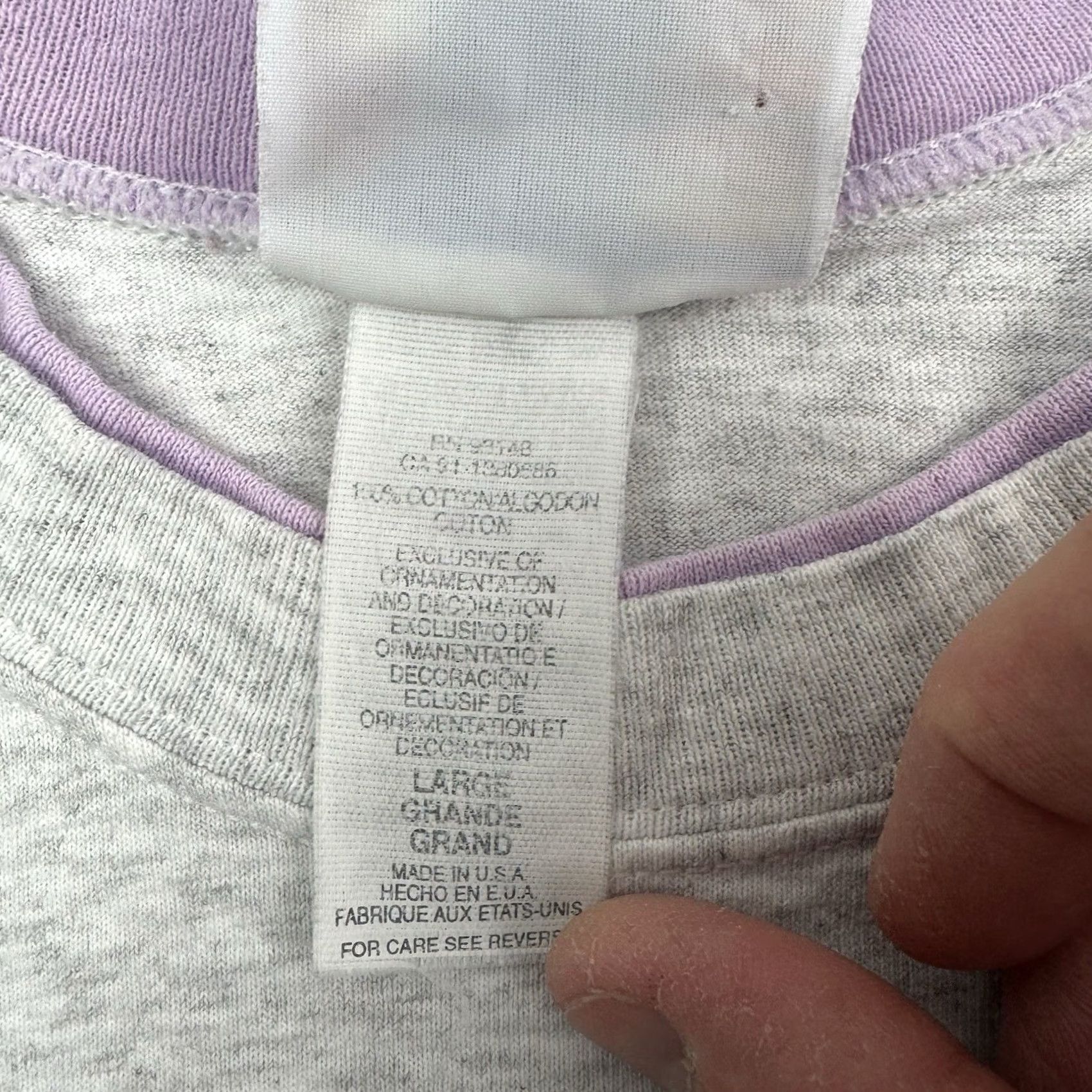 Vintage VINTAGE Morning Sun T-Shirt Womens Large Gray Cotton Butterfly Flower 90s Animals Nature Mens Women Girls Boys Size L / US 10 / IT 46 - 6 Thumbnail