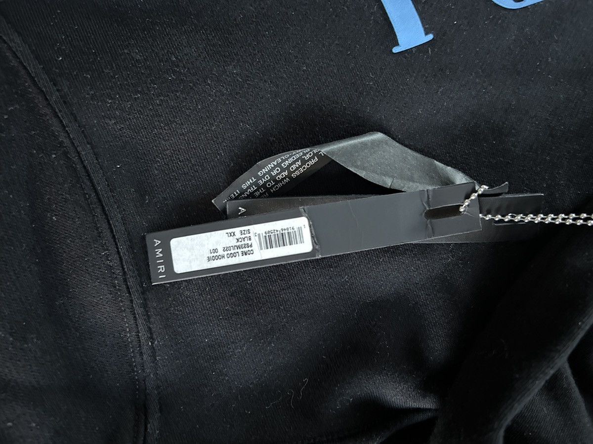 Amiri Amiri Logo Hoodie Size US XL / EU 56 / 4 - 7 Thumbnail