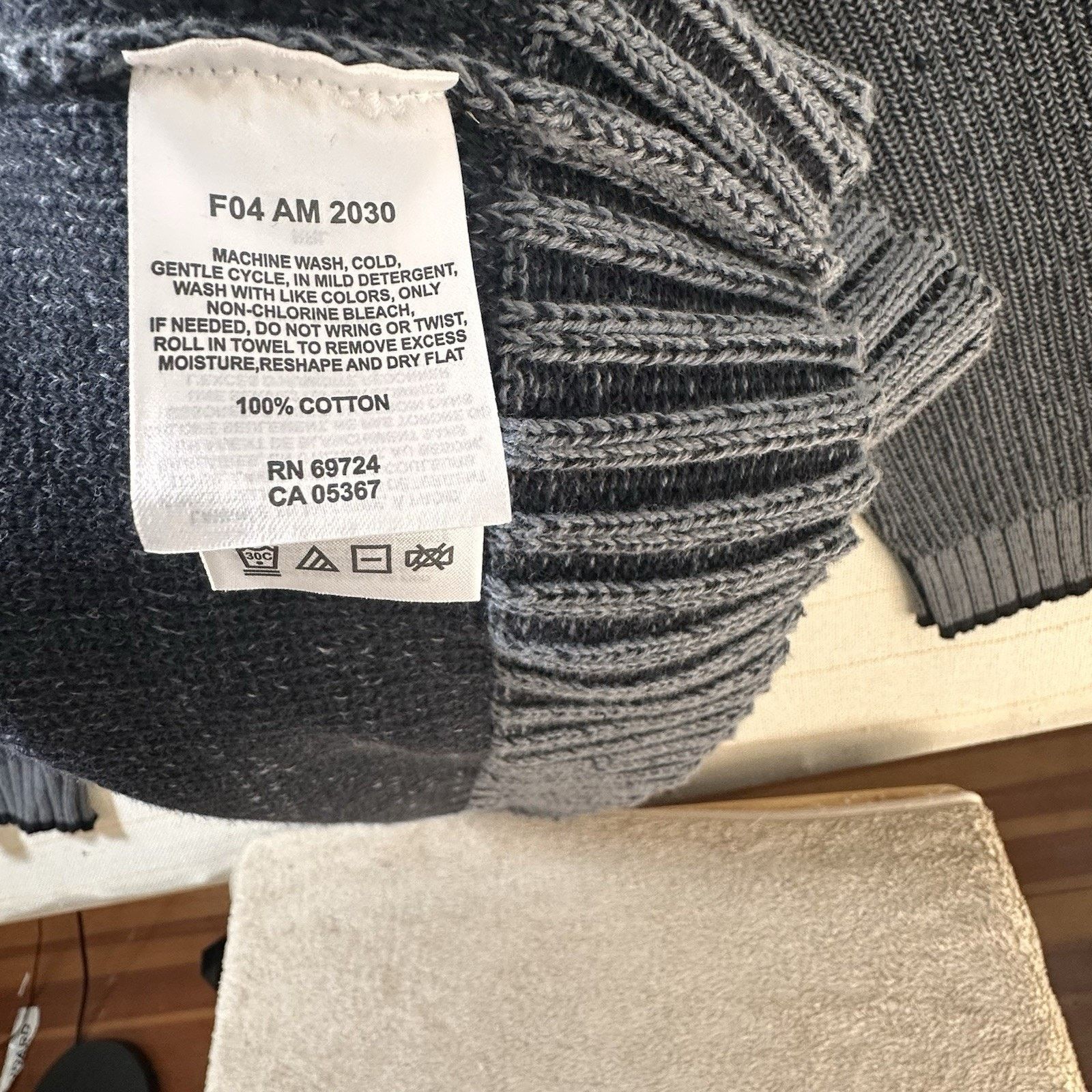 Columbia Columbia Jumper Crew Neck Sweater Grey Knit Cotton Size US XL / EU 56 / 4 - 5 Thumbnail