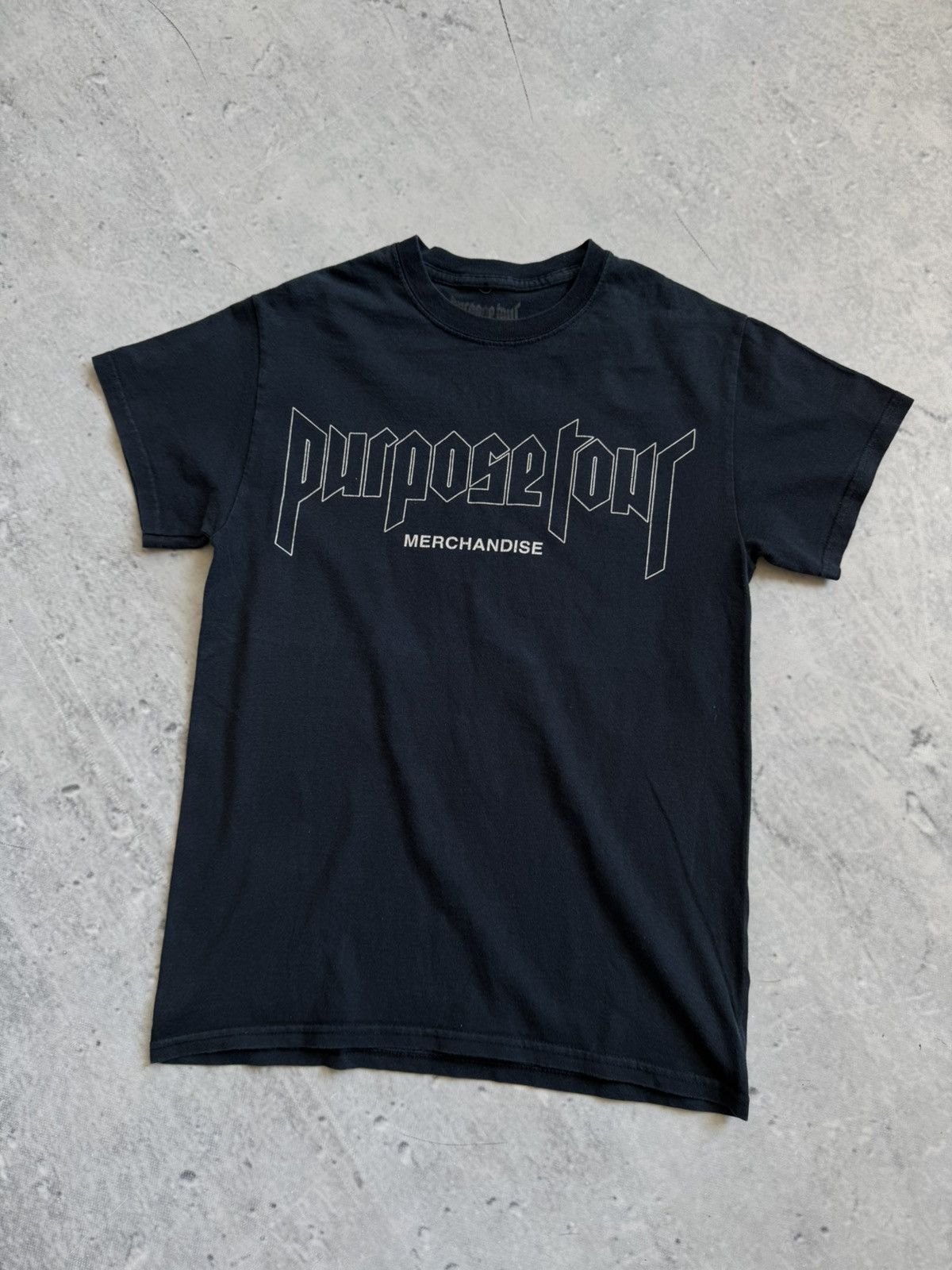 Justin Bieber Bieber Purpose Tour vintage big logo Size US S / EU 44-46 / 1 - 1 Thumbnail