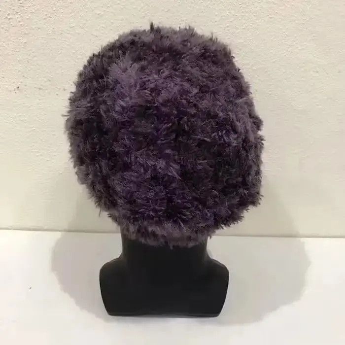 Japanese Brand Mohair Japanese Brand Fleece Beanie Hat Size ONE SIZE - 4 Thumbnail
