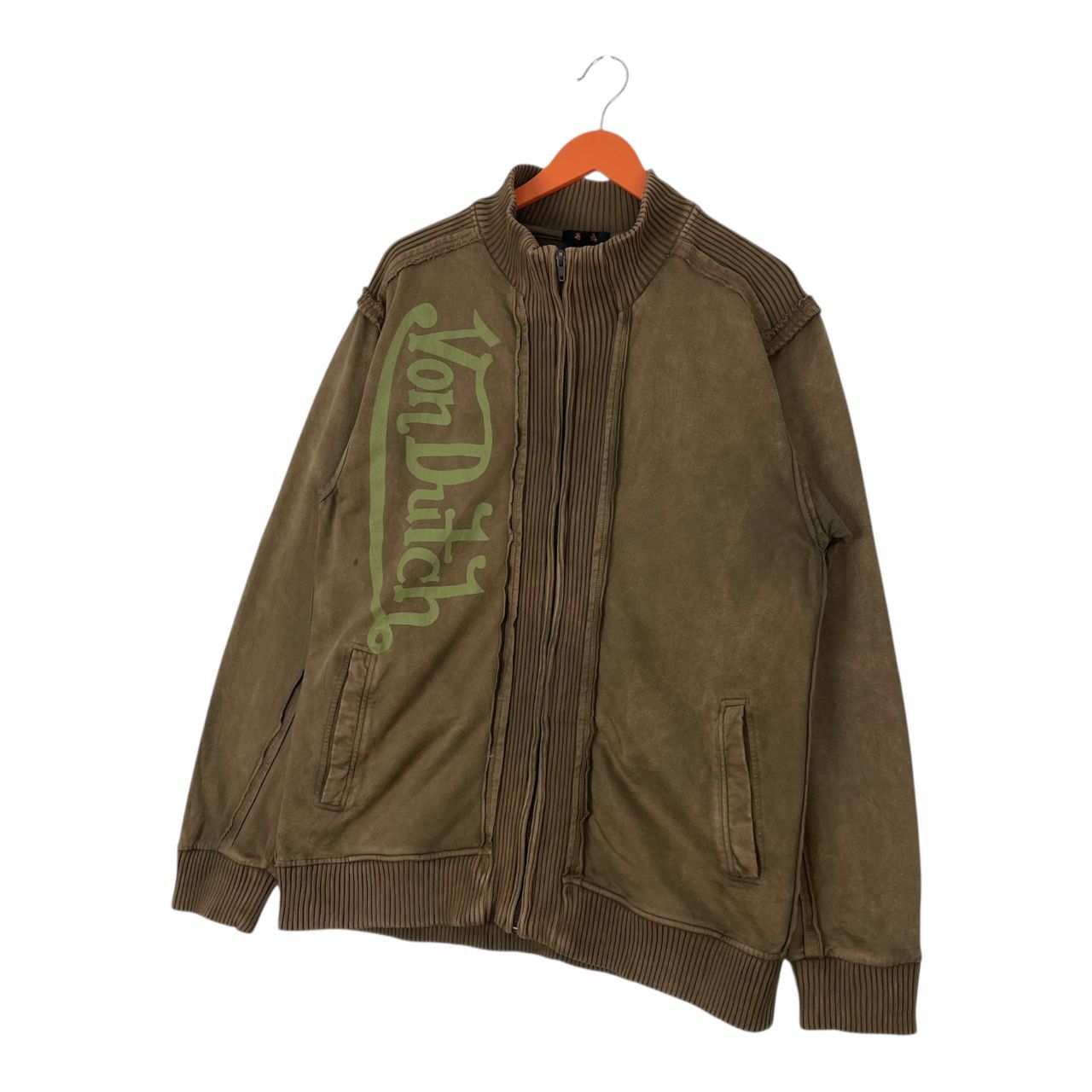 Von Dutch Vintage Von Dutch Designer Style Fullzipper Sweatshirt Size US L / EU 52-54 / 3 - 3 Thumbnail