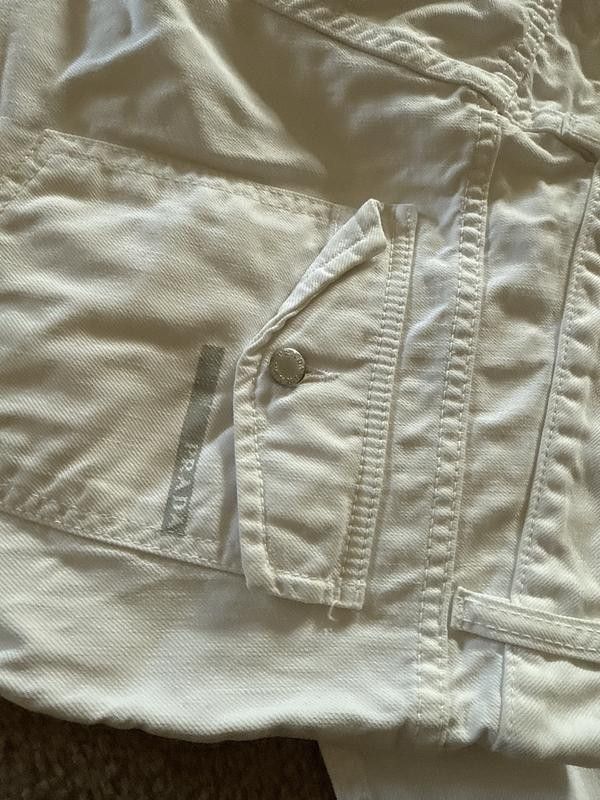 Prada PRADA STRIPED WOOL TROUSERS Size 26" / US 2 / IT 38 - 3 Thumbnail