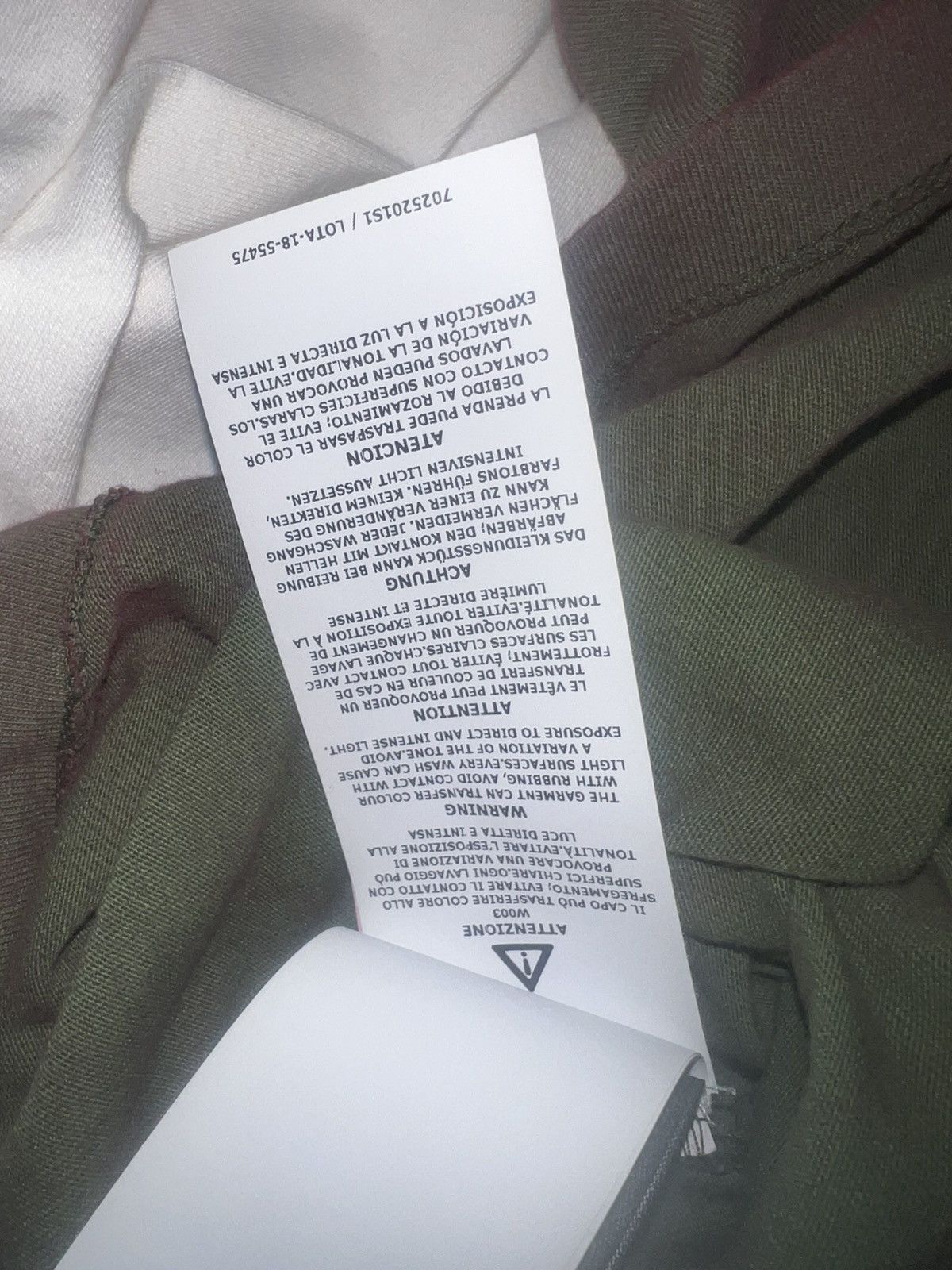 Stone Island Stole island x Supreme shirt Size US L / EU 52-54 / 3 - 11 Thumbnail