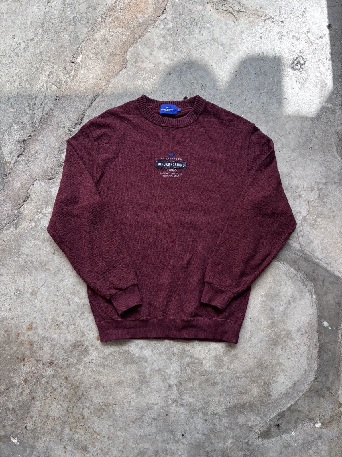 Hiroko Koshino Homme Vintage Hiroko Koshino Homme Winter Knitwear Size US L / EU 52-54 / 3 - 1 Thumbnail