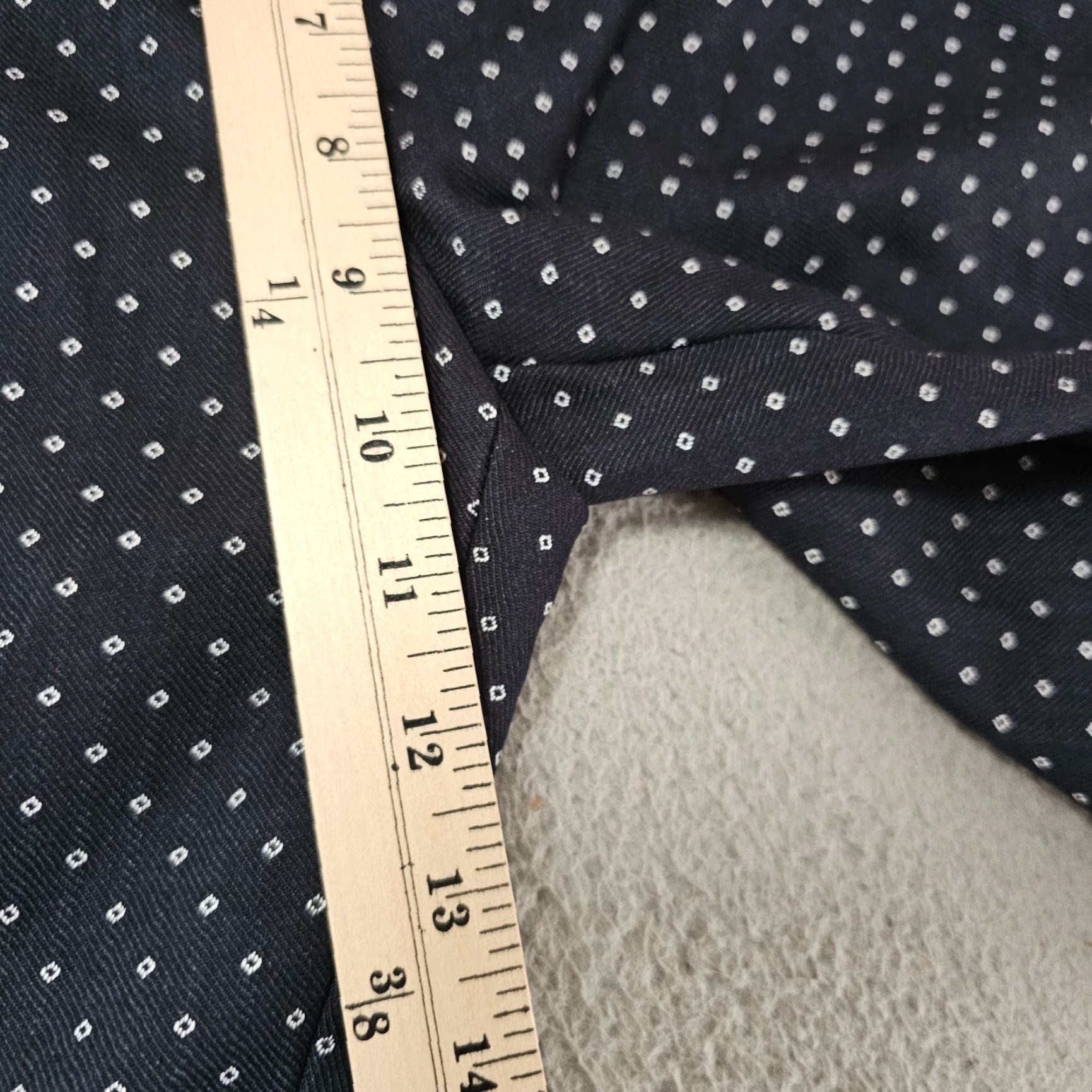 H&M H&M Chino Dress Pants Mens 32 Regular Flat Front Slim Blue 32x29 Office Workwear Preppy Size US 32 / EU 48 - 4 Thumbnail