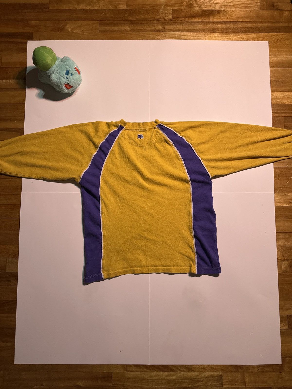 NFL × Vintage Vintage NFL Long Sleeve T-Shirt Size US L / EU 52-54 / 3 - 4 Thumbnail
