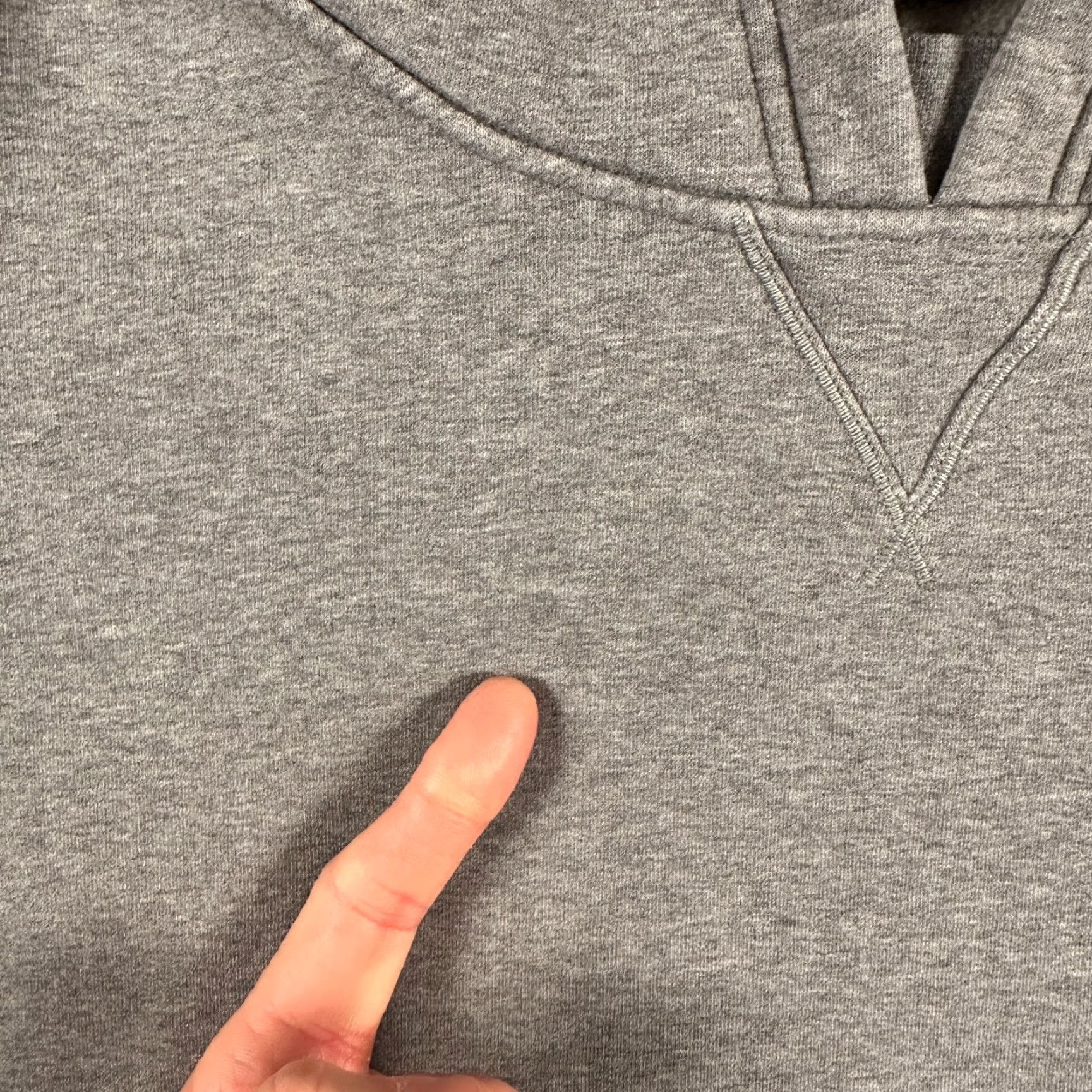 Lululemon VINTAGE Lululemon All Yours Hoodie Sweatshirt Womens 10 Gray Pullover Fleece Size L / US 10 / IT 46 - 3 Thumbnail