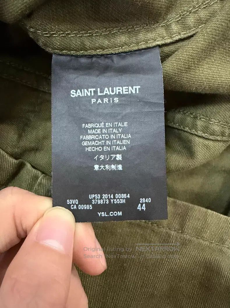 Saint Laurent Paris Saint Laurent Paris Mural Scale Jacket i Size US S / EU 44-46 / 1 - 5 Thumbnail