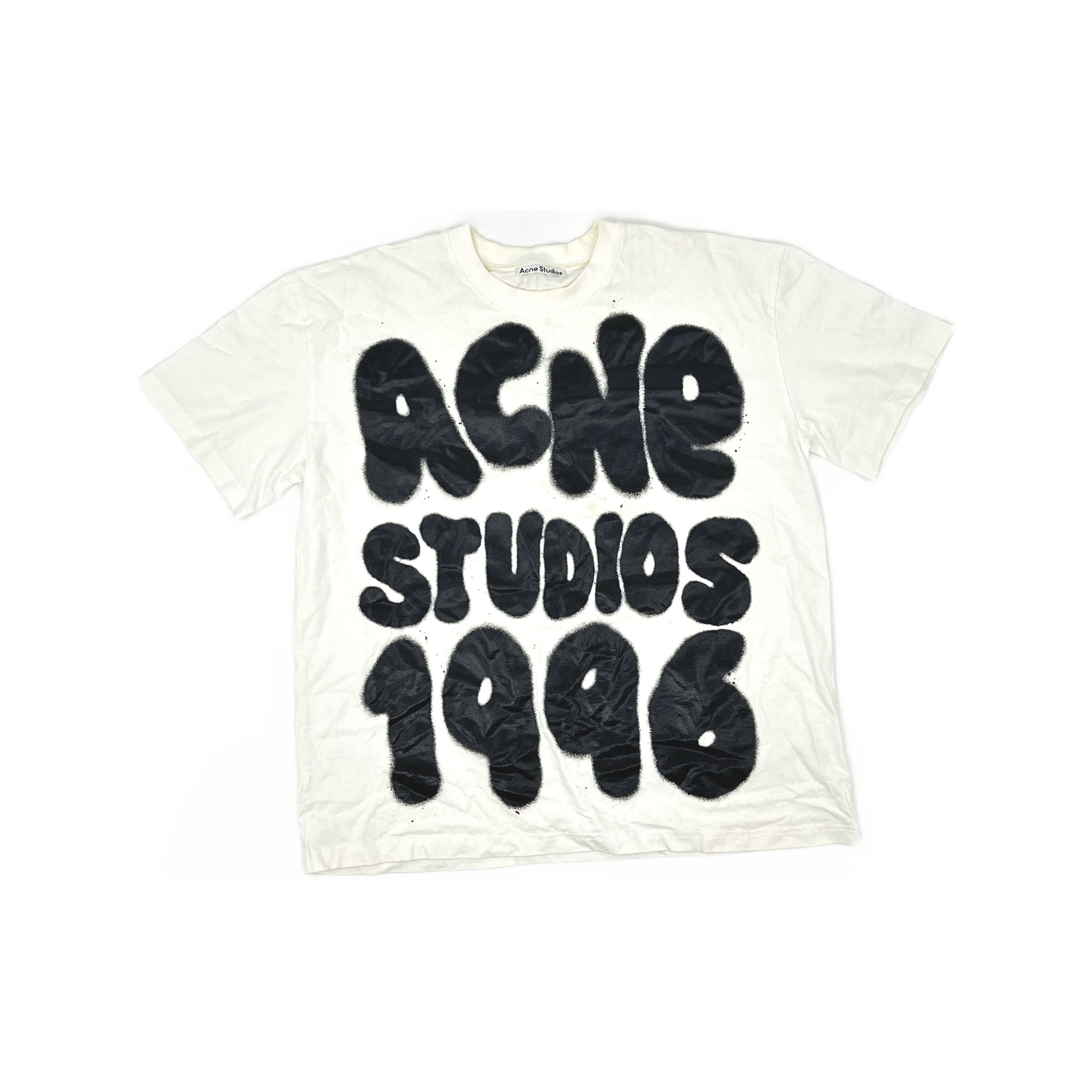 Acne Studios Star•Spray•Paint Print Tee Acne Studios Star Spray Paint Print Tee | Grailed