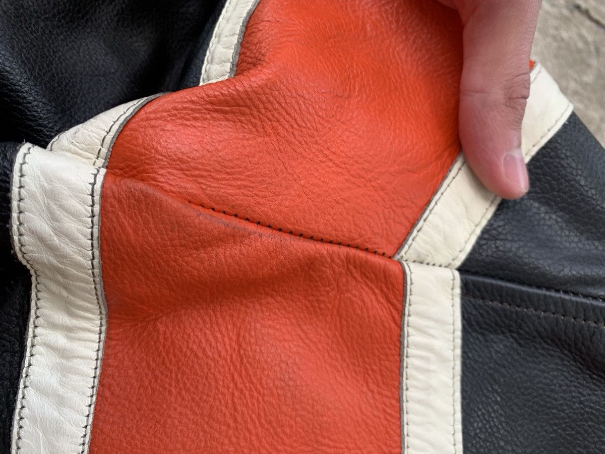 Japanese Brand Rare Vintage Echtes Leder “Hot Leathers” Biker Jacket Size US XL / EU 56 / 4 - 15 Thumbnail