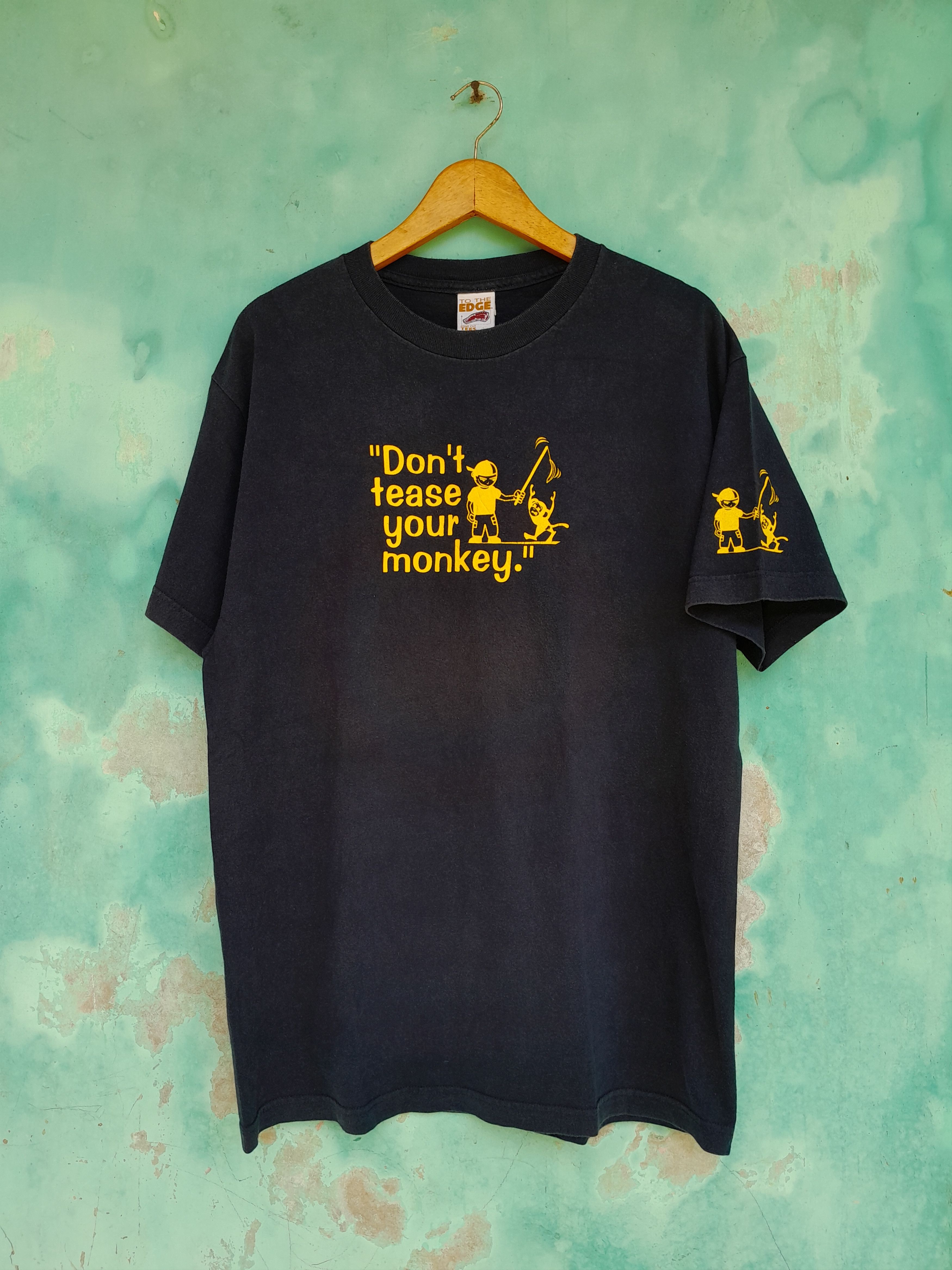 Vintage Vintage To The Edge Skateboard t-shirt Size US L / EU 52-54 / 3 - 1 Thumbnail