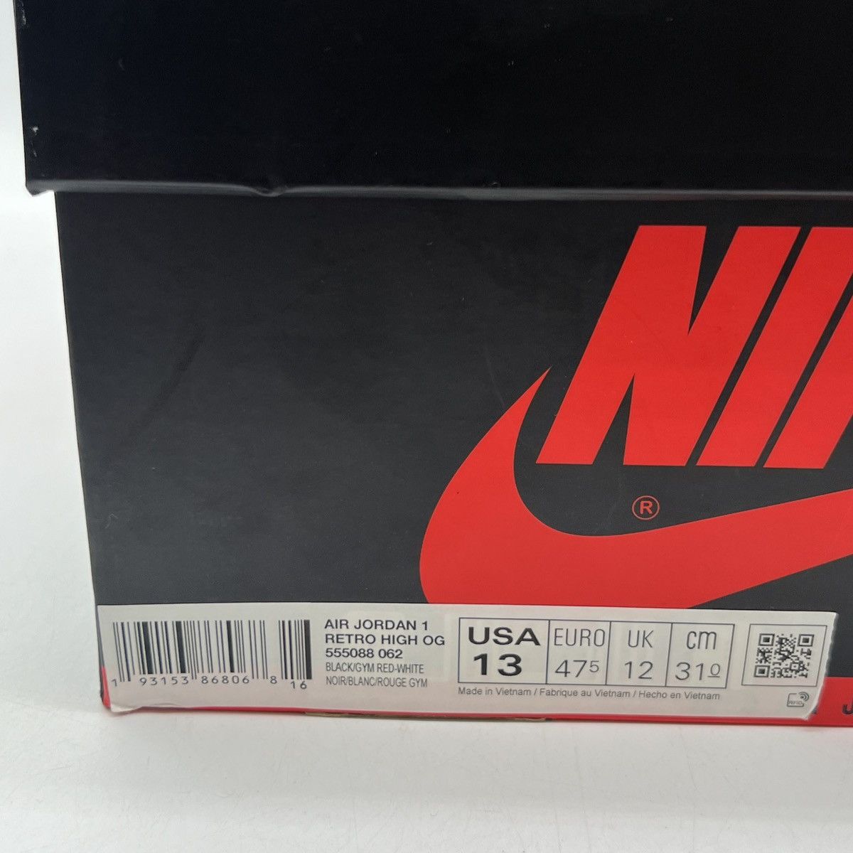 Jordan Brand Air Jordan 1 high bloodline Size US 13 / EU 46 - 6 Thumbnail