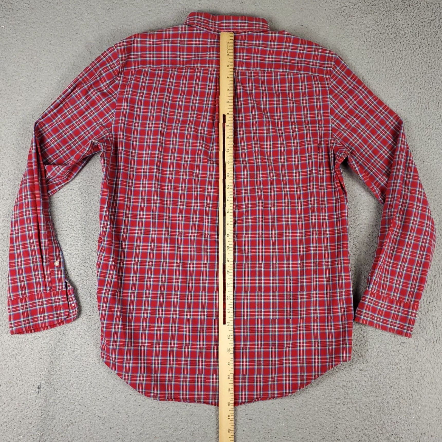 Vineyard Vines Vineyard Vines Shirt Adult Medium Red Plaid Button-Up Long Sleeve Cotton Mens Size US M / EU 48-50 / 2 - 3 Thumbnail