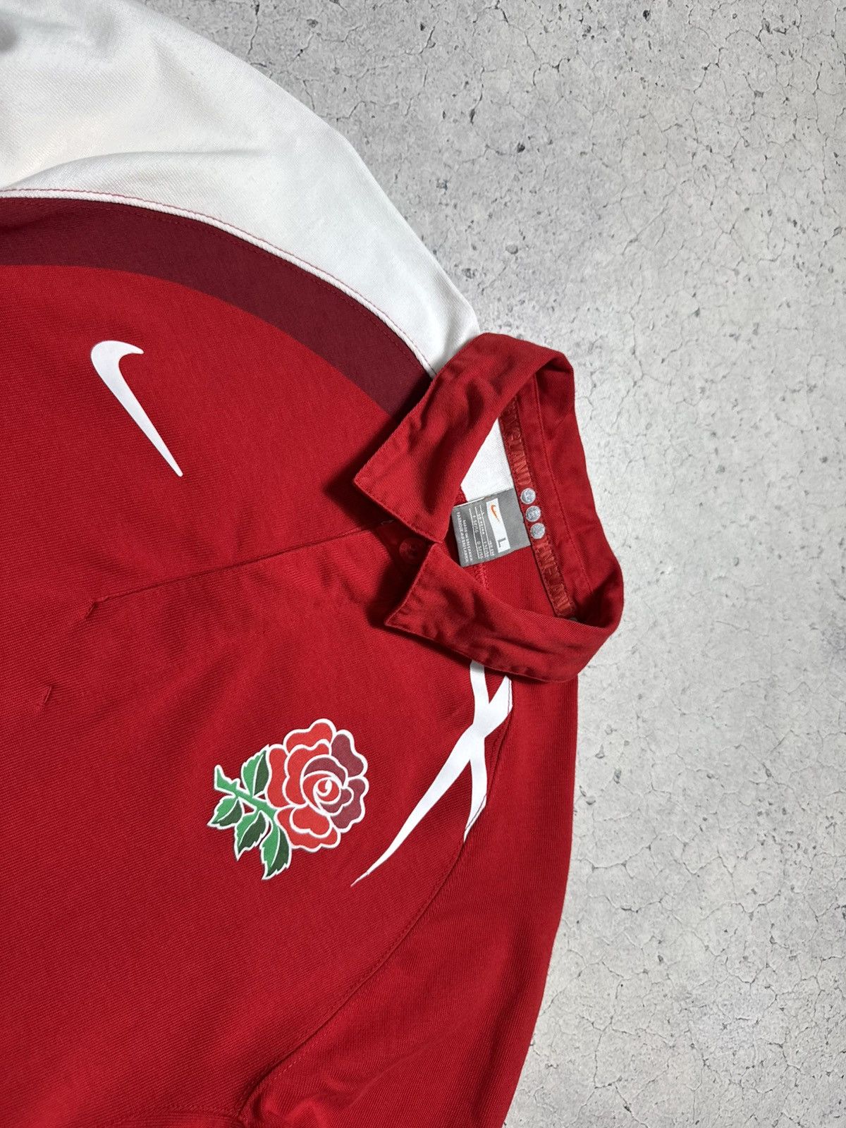 Nike Nike England Rugby League O2 Sweatshirt Jersey Vintage Size US L / EU 52-54 / 3 - 6 Thumbnail
