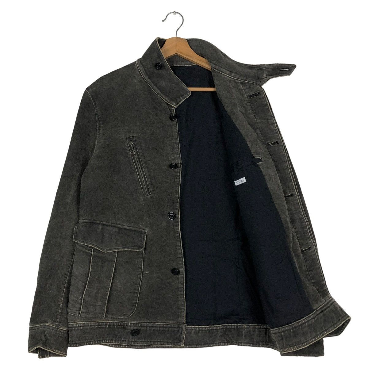 Japanese Brand × Vintage 🔥VINTAGE CHORE BIKER JACKET ADAM ET ROPE ISSEY MIYAKE Size US M / EU 48-50 / 2 - 11 Thumbnail