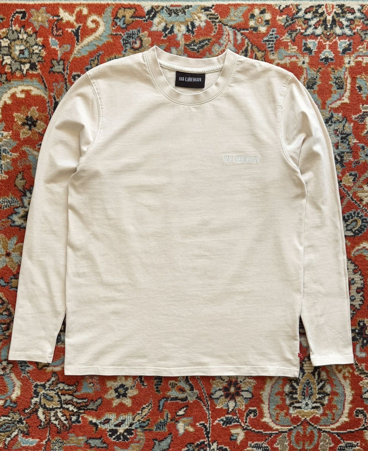 Han Kjobenhavn Han Kjobenhavn Embroidered Logo Long Sleeve Tee Size US M / EU 48-50 / 2 - 4 Thumbnail