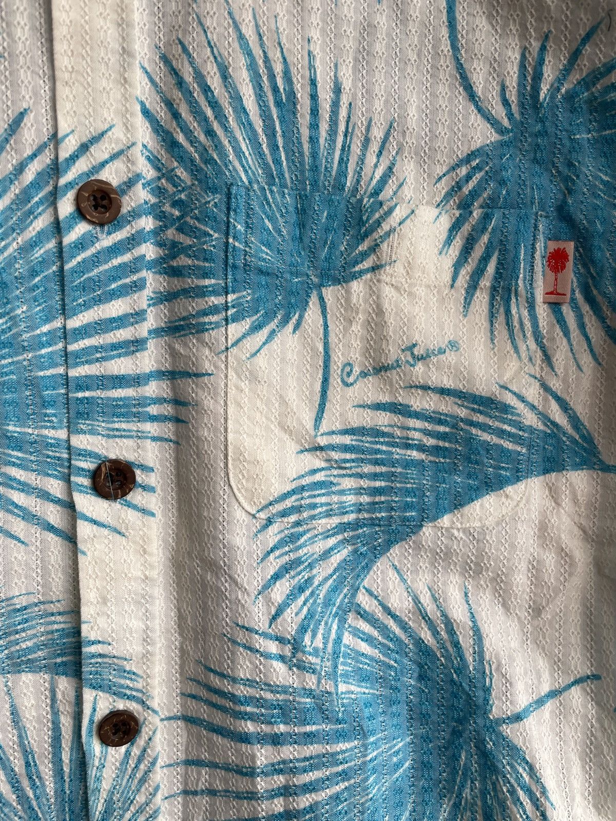 Japanese Brand × Vintage Vintage Coconut Juice Okinawa Island Hawaiian barkcloth M Size US M / EU 48-50 / 2 - 8 Thumbnail