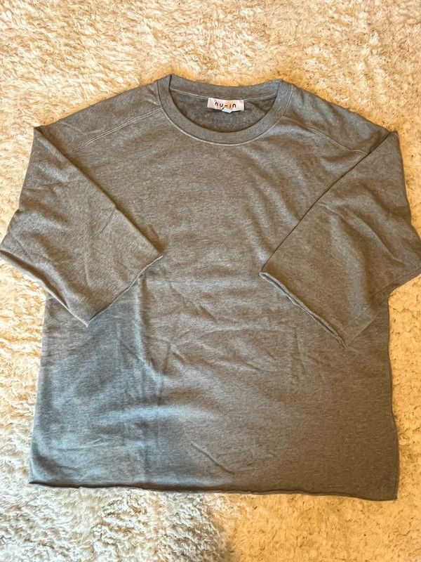 Other Nu-in Oversized Half Sleeve Sweatshirt - marl grey (S-M) Size US M / EU 48-50 / 2 - 1 Thumbnail