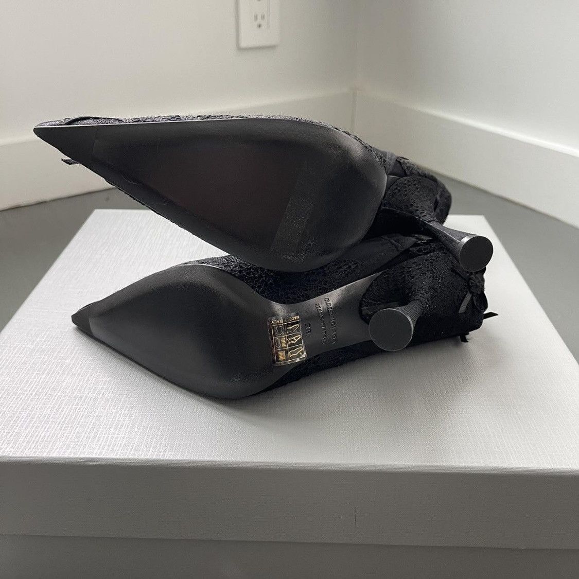 Balenciaga Balenciaga FW20 Lingerie Knife Boot Size US 6 / IT 36 - 3 Thumbnail
