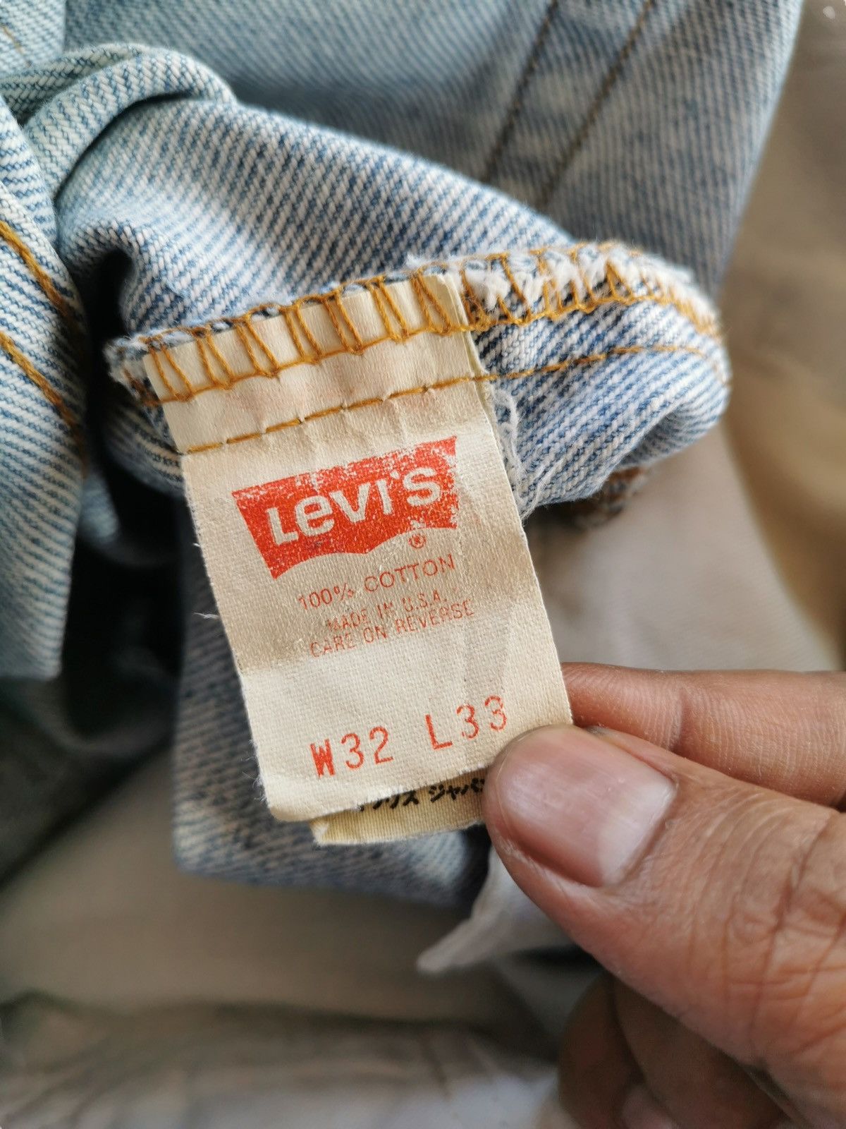 Levi's × Undercover Levis Vintage USA Single R Like Undercover Size US 30 / EU 46 - 10 Thumbnail
