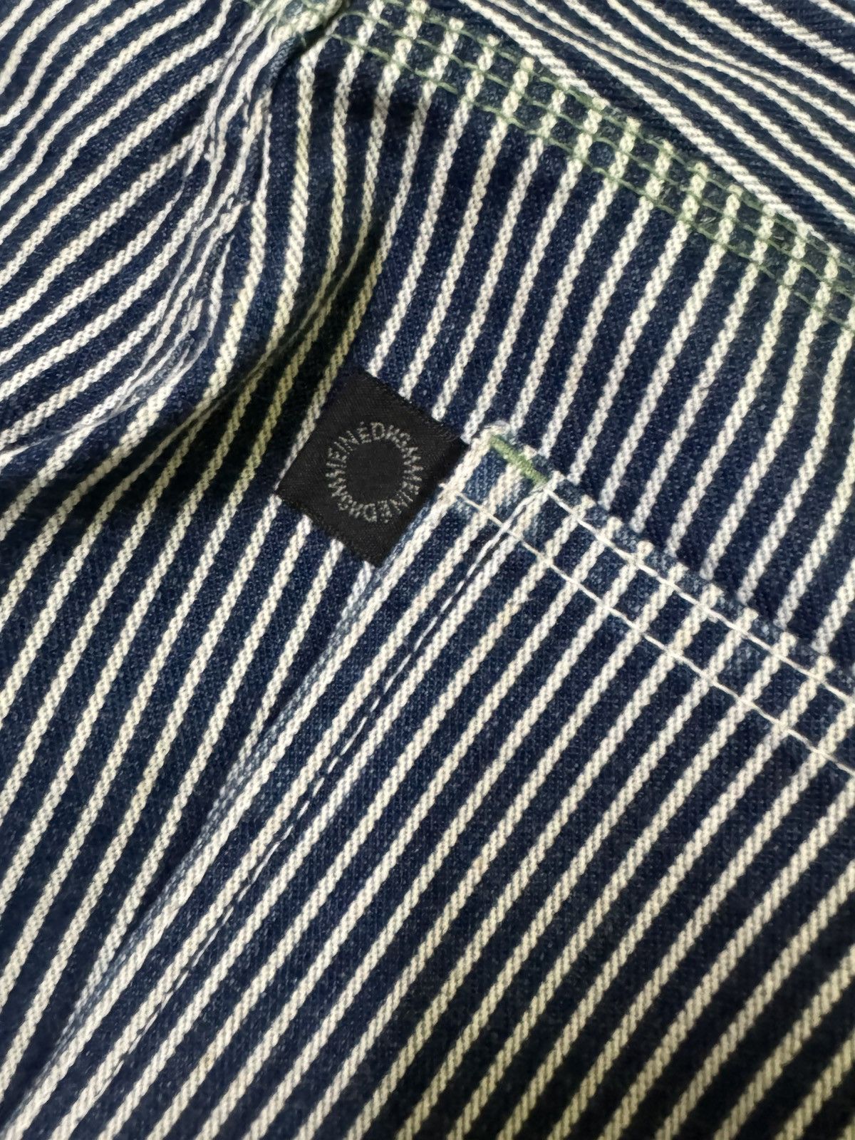 Japanese Brand × Vintage × Yohji Yamamoto Vintage INÉD HOMME Yohji Yamamoto Striped Hickory Pant Size US 31 - 12 Thumbnail