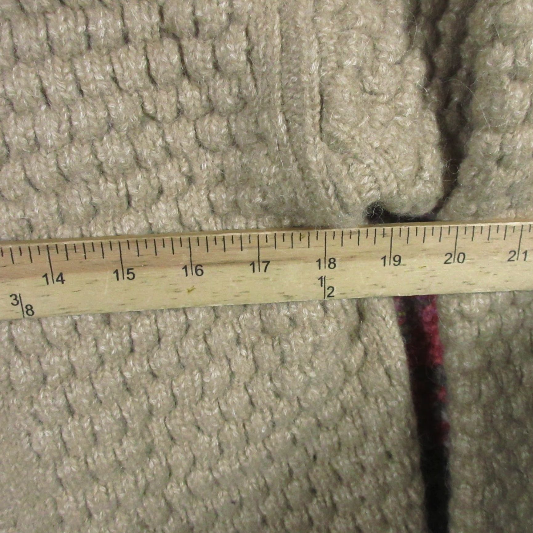 Everlane Everlane Cardigan Women's M The Cloud Oversized Chunky-Knit Wool Alpaca Cotton Brown Dropped Shoulders V-Neck Honeycomb Texture Knit Crew? Size M / US 6-8 / IT 42-44 - 4 Thumbnail