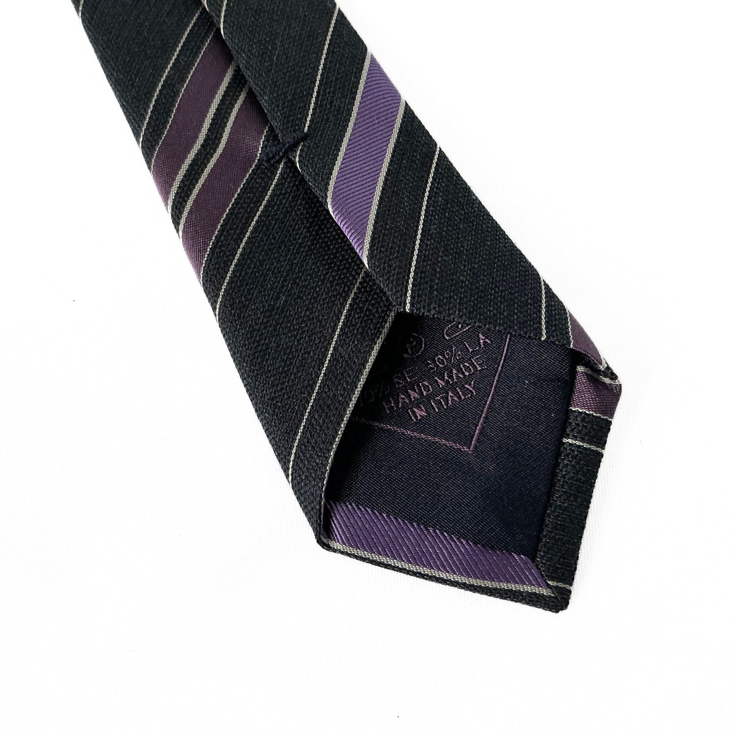 Brioni Brioni Striped Tie 3.75" Size ONE SIZE - 3 Thumbnail