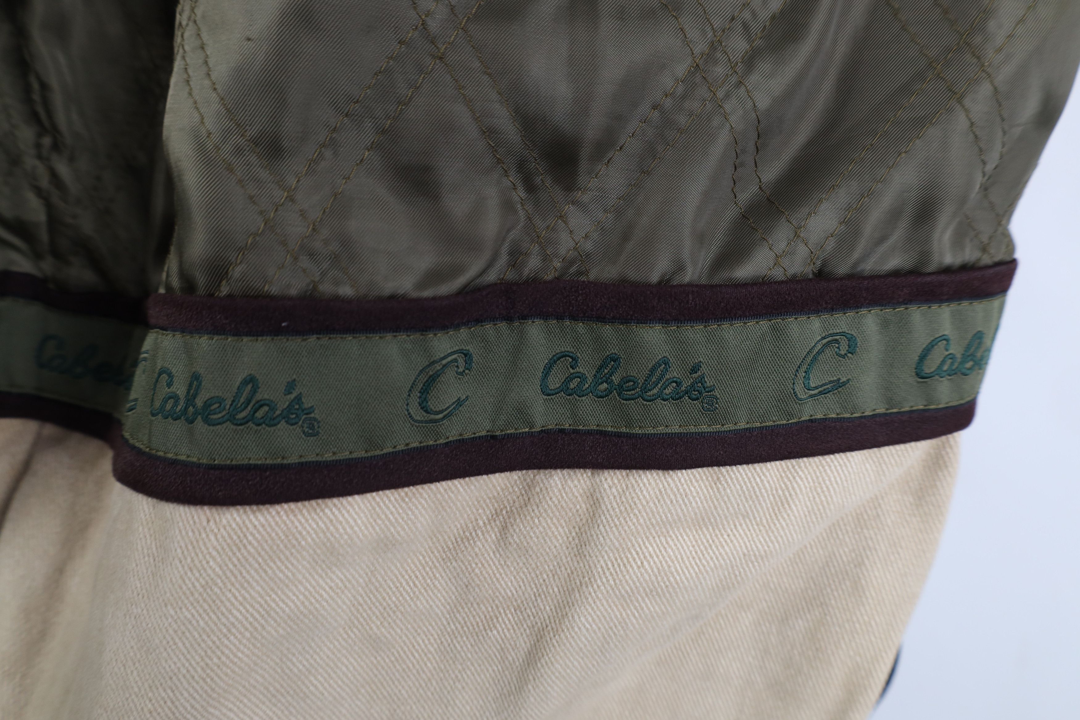 Cabelas Vintage 90s Cabelas Hunting Parka Jacket Coat Breen Size US XL / EU 56 / 4 - 12 Thumbnail