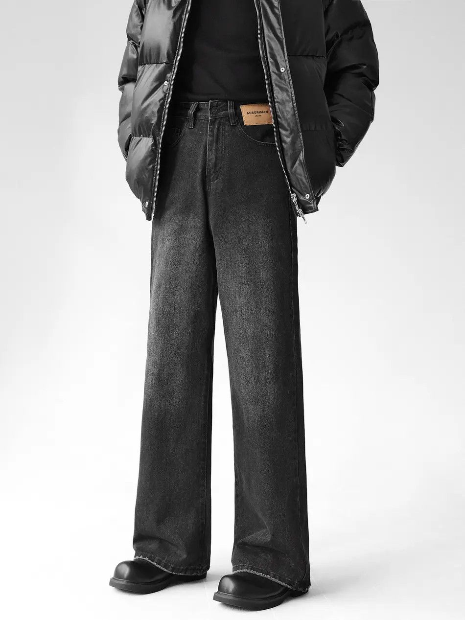 Japanese Brand × Jean Retro loose straight leg high street jeans Size US 32 / EU 48 - 3 Thumbnail