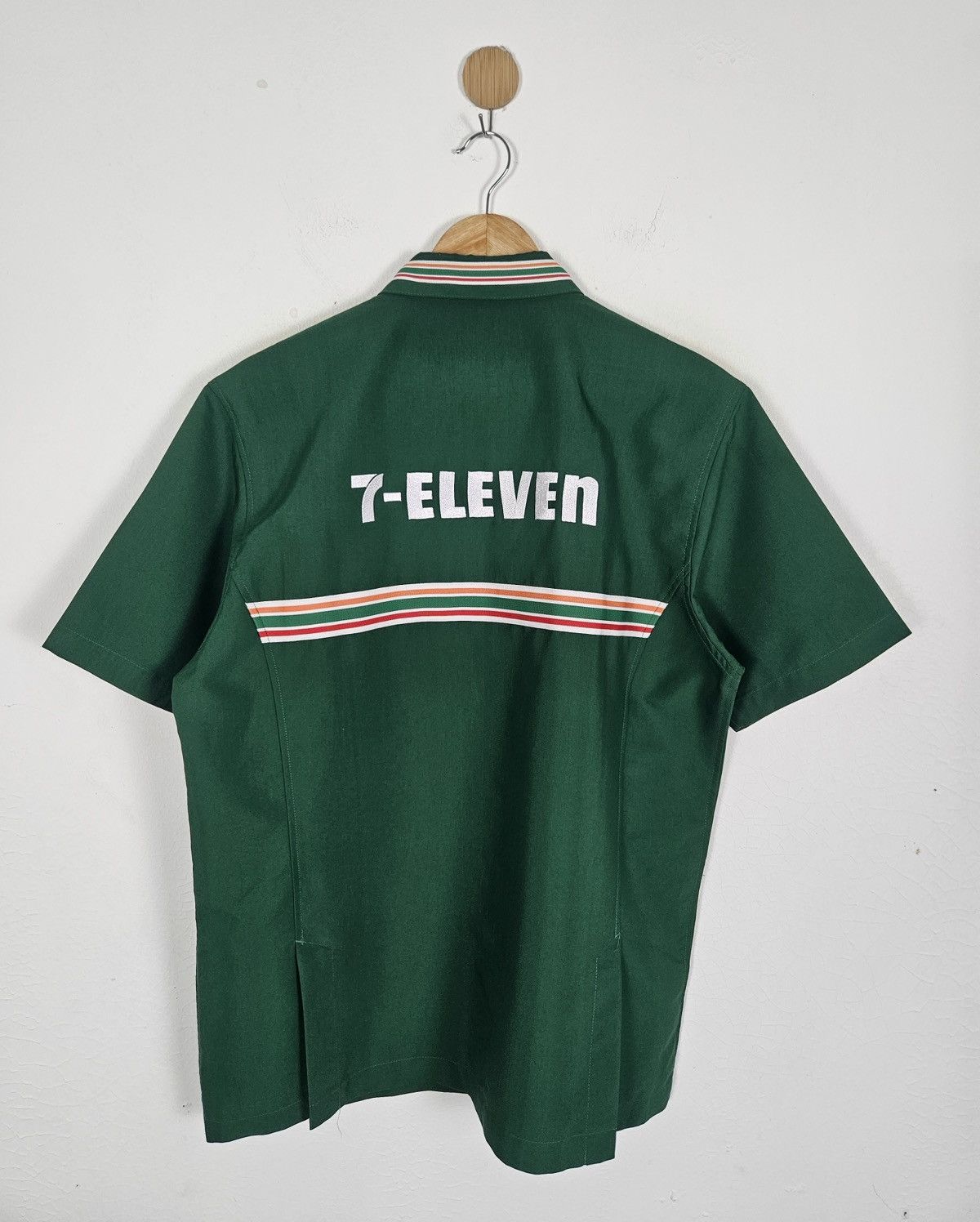 Vintage Vintage 7-Eleven work shirt mart shirt Size US L / EU 52-54 / 3 - 2 Thumbnail
