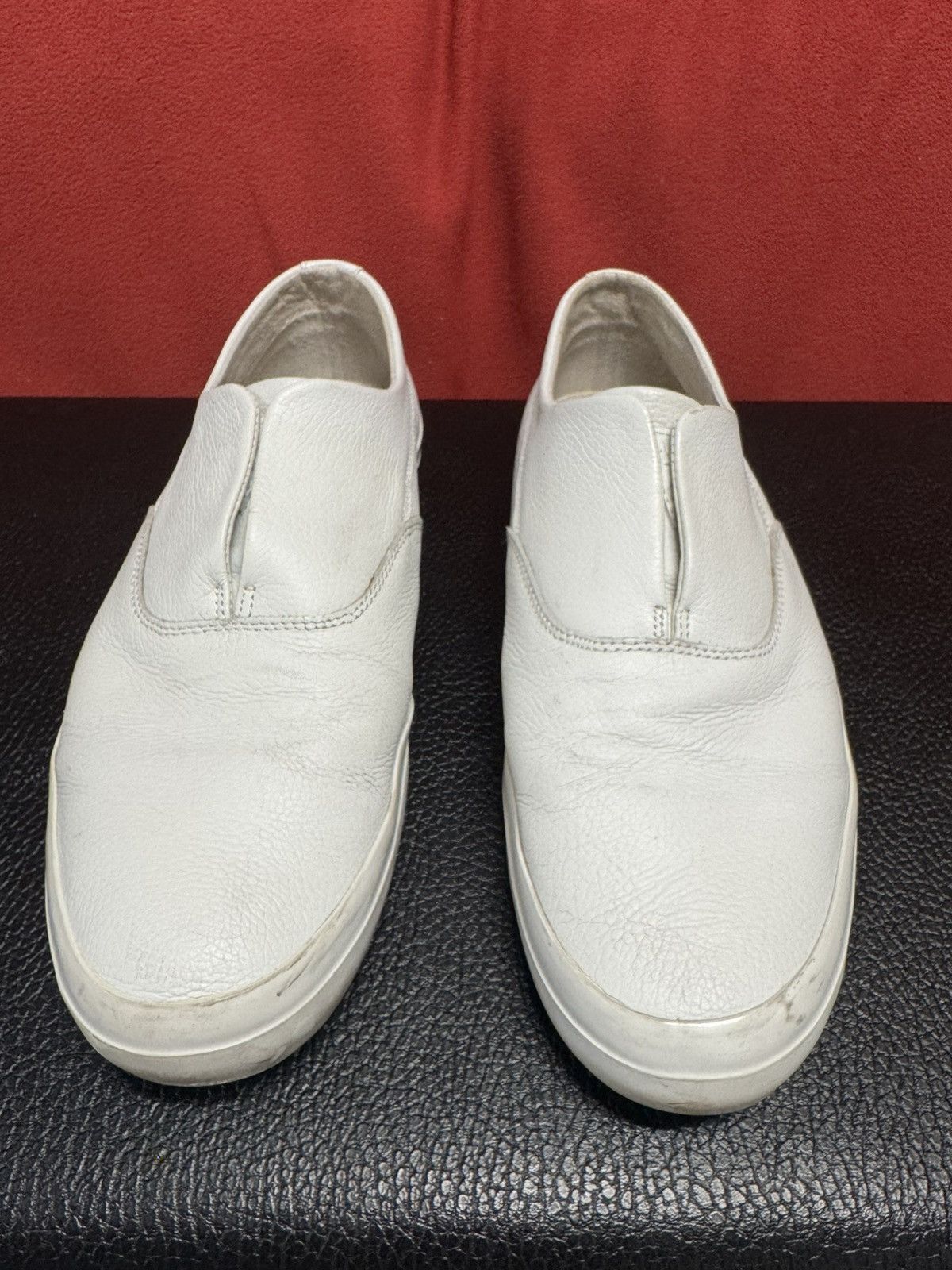 Huf Huf Dylan Reider white leather slip on Size US 10.5 / EU 43-44 - 3 Thumbnail