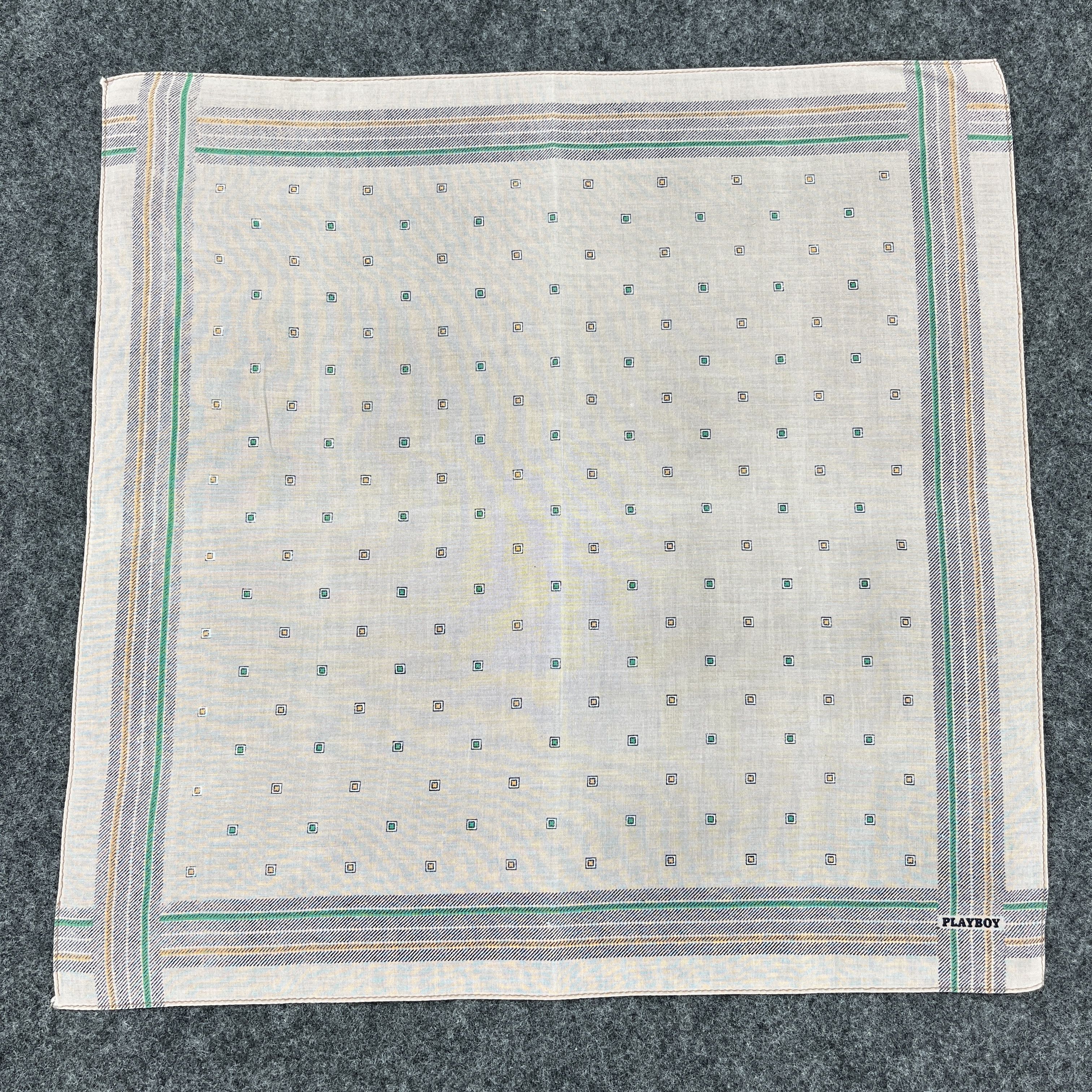 Playboy × Vintage Playboy Handkerchief / Bandana / Neckerchief B337 Size ONE SIZE - 2 Thumbnail
