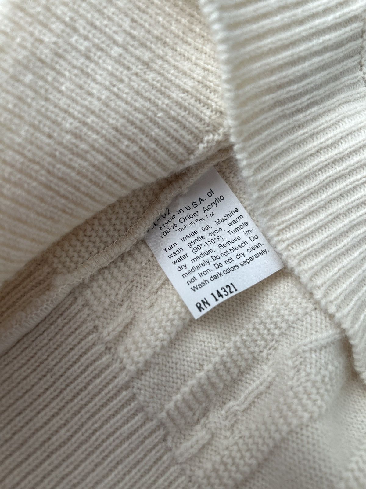 Christian Dior Monsieur christian dior vintage cream sweater Size US L / EU 52-54 / 3 - 4 Thumbnail