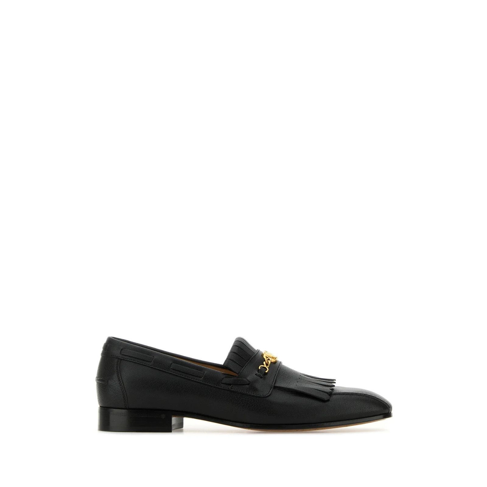 VALENTINO GARAVANI Black Leather Loafers New And Authentic (