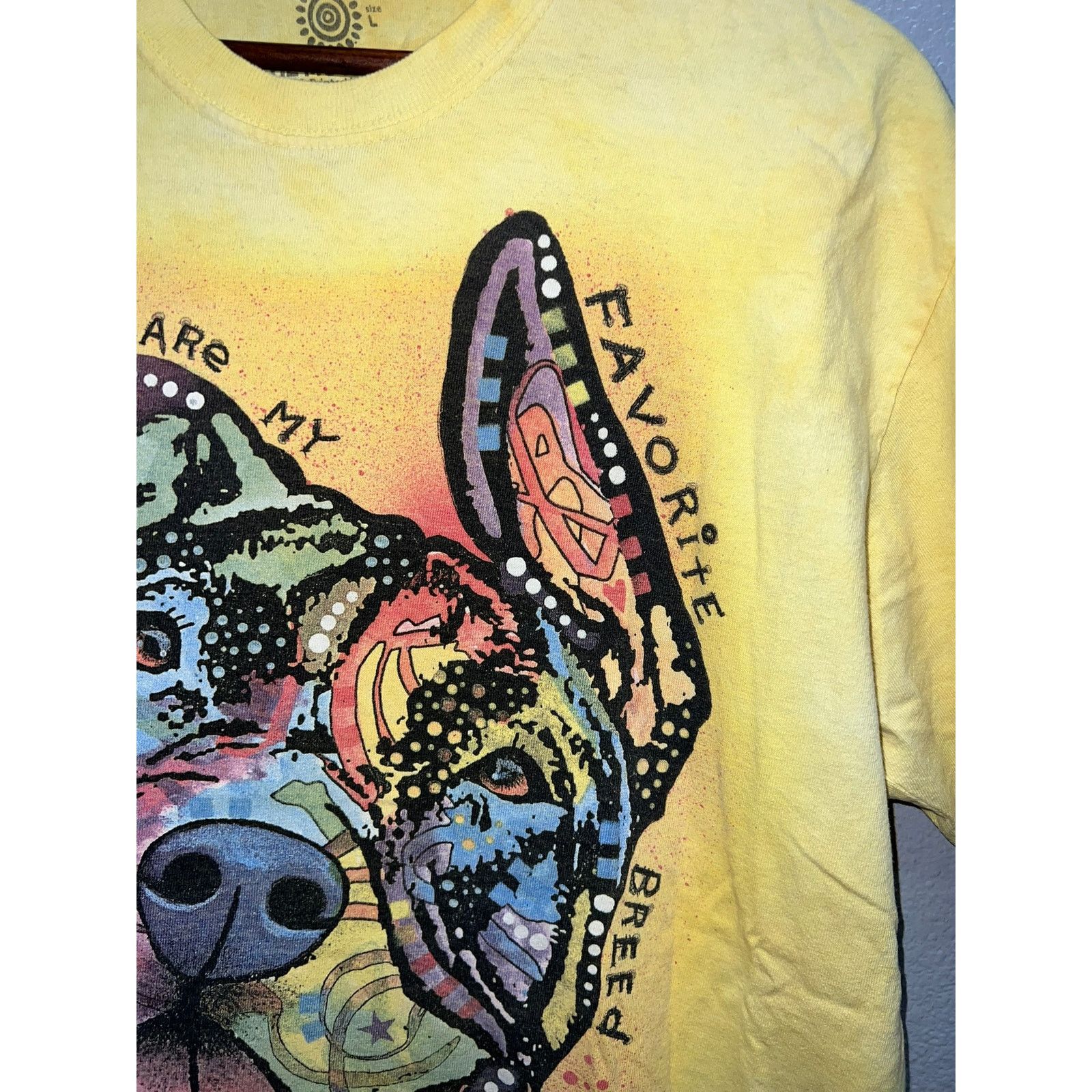 The Mountain The Mountain Dog Shirt Pitbull Rescues Are My Favorite Breed Size US L / EU 52-54 / 3 - 3 Thumbnail
