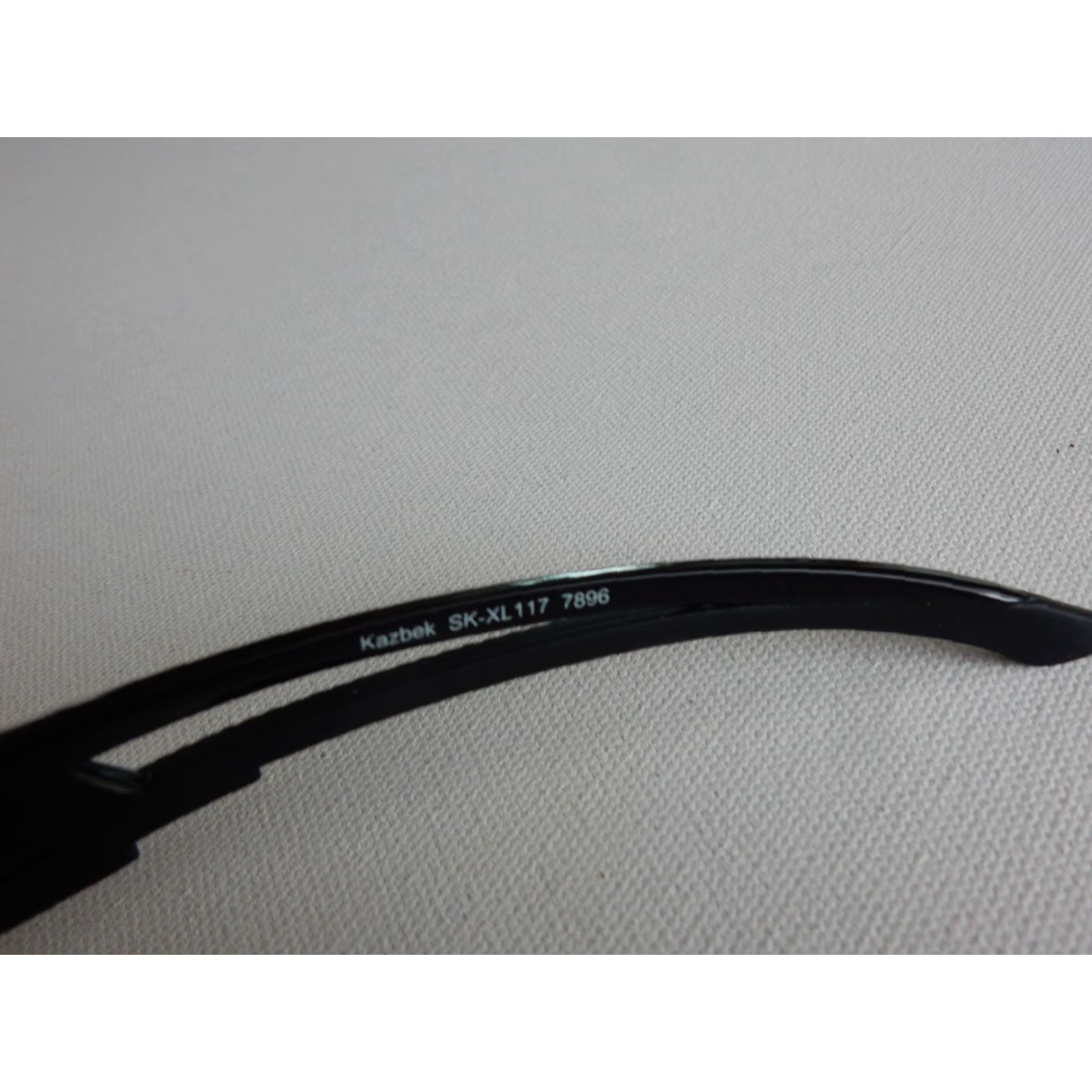 Vintage Edge Eyewear Kazbek Sunglasses Men Wrap Black UV Protection 80s Style Z87+ Size ONE SIZE - 5 Thumbnail