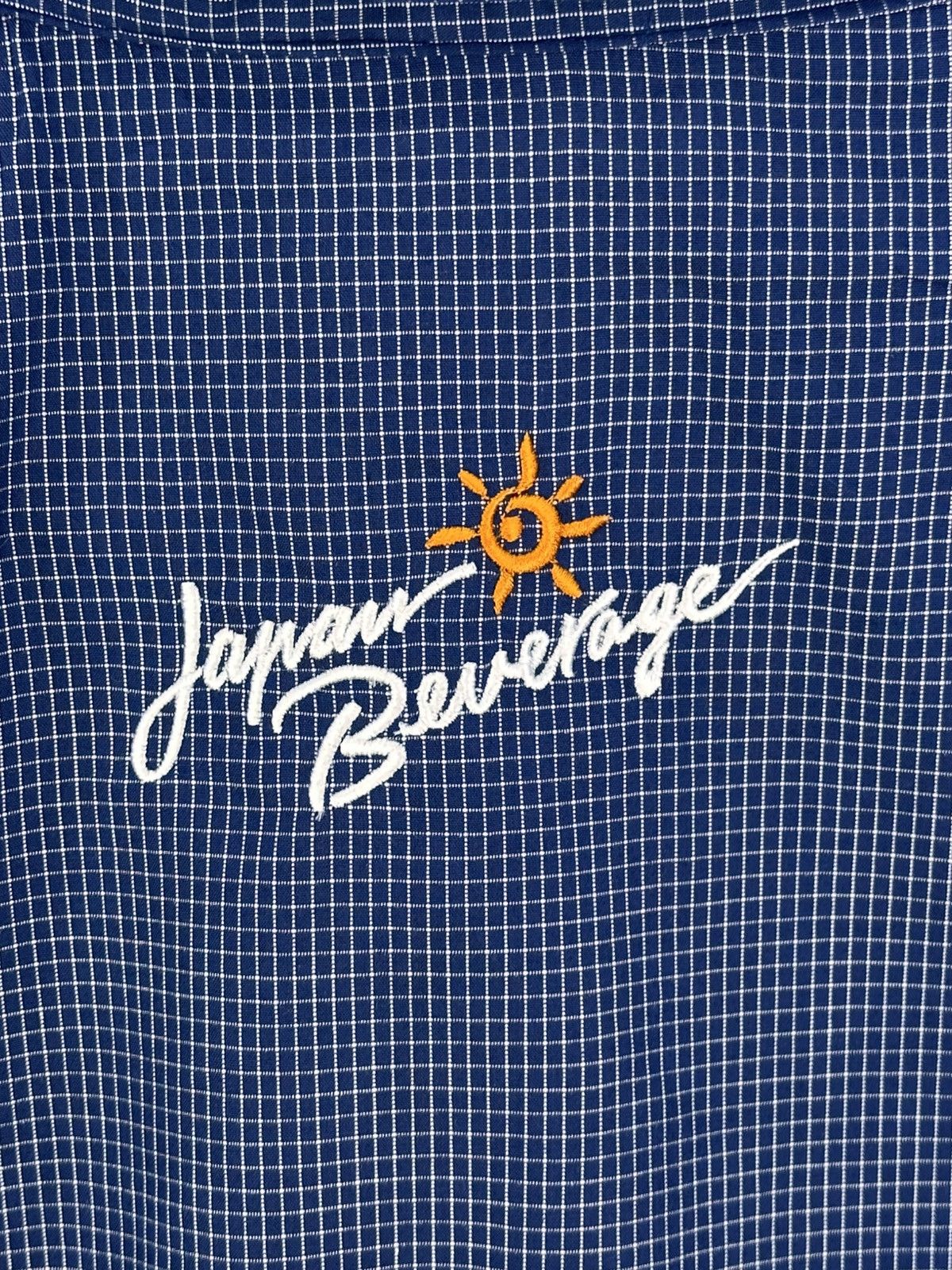 Japanese Brand Danbird Japan Beverage Grid Check Worker Shirt Size US L / EU 52-54 / 3 - 11 Thumbnail
