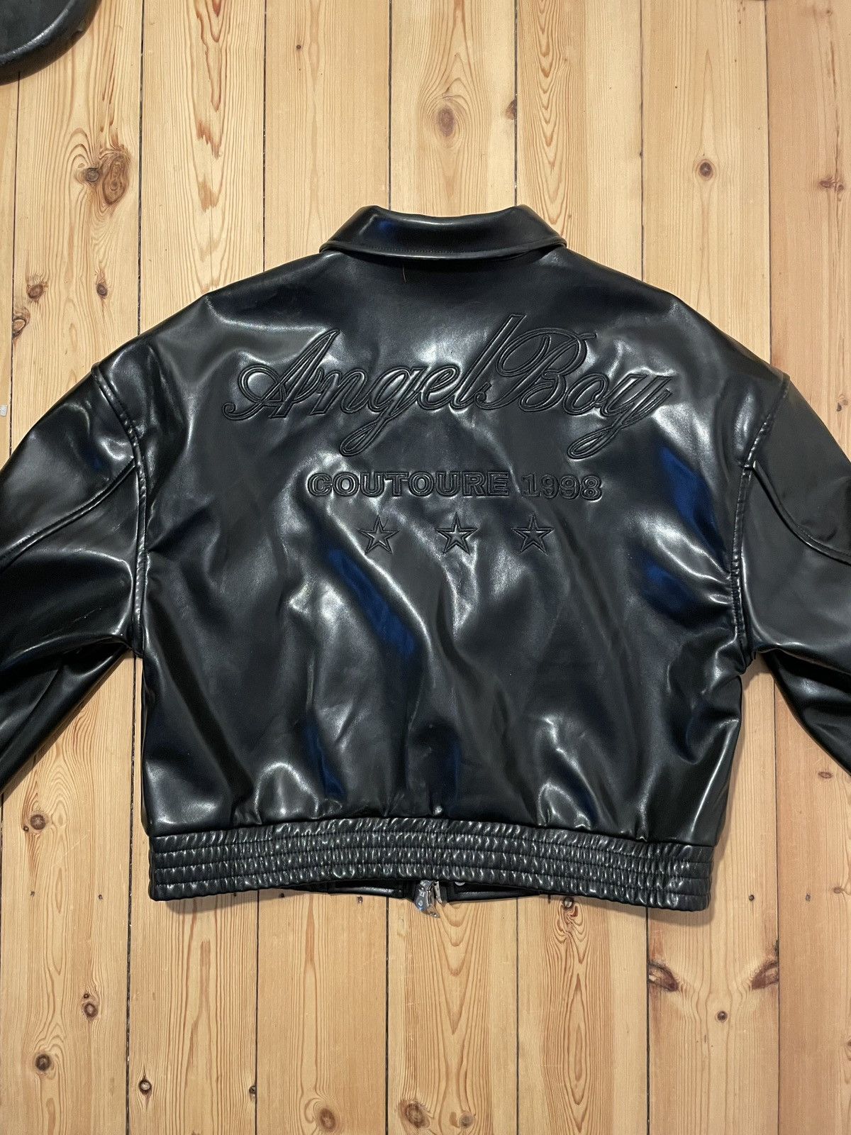 Other Angel Boy Faux Leather jacket Size US L / EU 52-54 / 3 - 4 Thumbnail