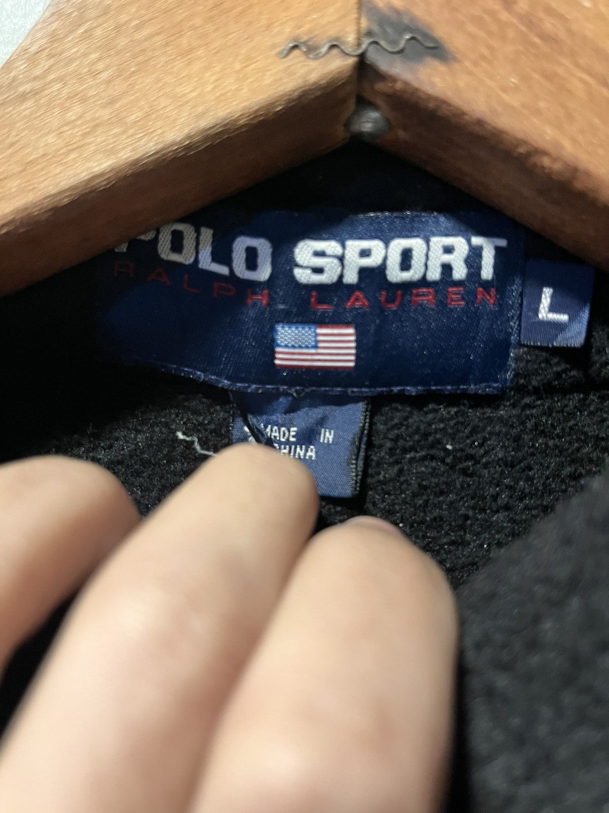Polo Ralph Lauren OG Vintage Polo Sport Ralph Lauren USA fleece Size US L / EU 52-54 / 3 - 5 Thumbnail