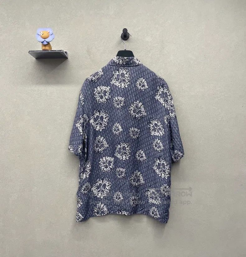 Dior Dior FW23 old-fashioned short-sleeved shirt Size US XXS / EU 40 - 3 Thumbnail