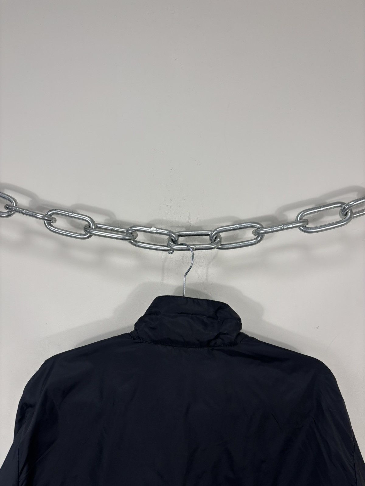 Nike Vintage Nike Y2K Black/Grey Hype Nylon Track Jacket Size US M / EU 48-50 / 2 - 22 Thumbnail