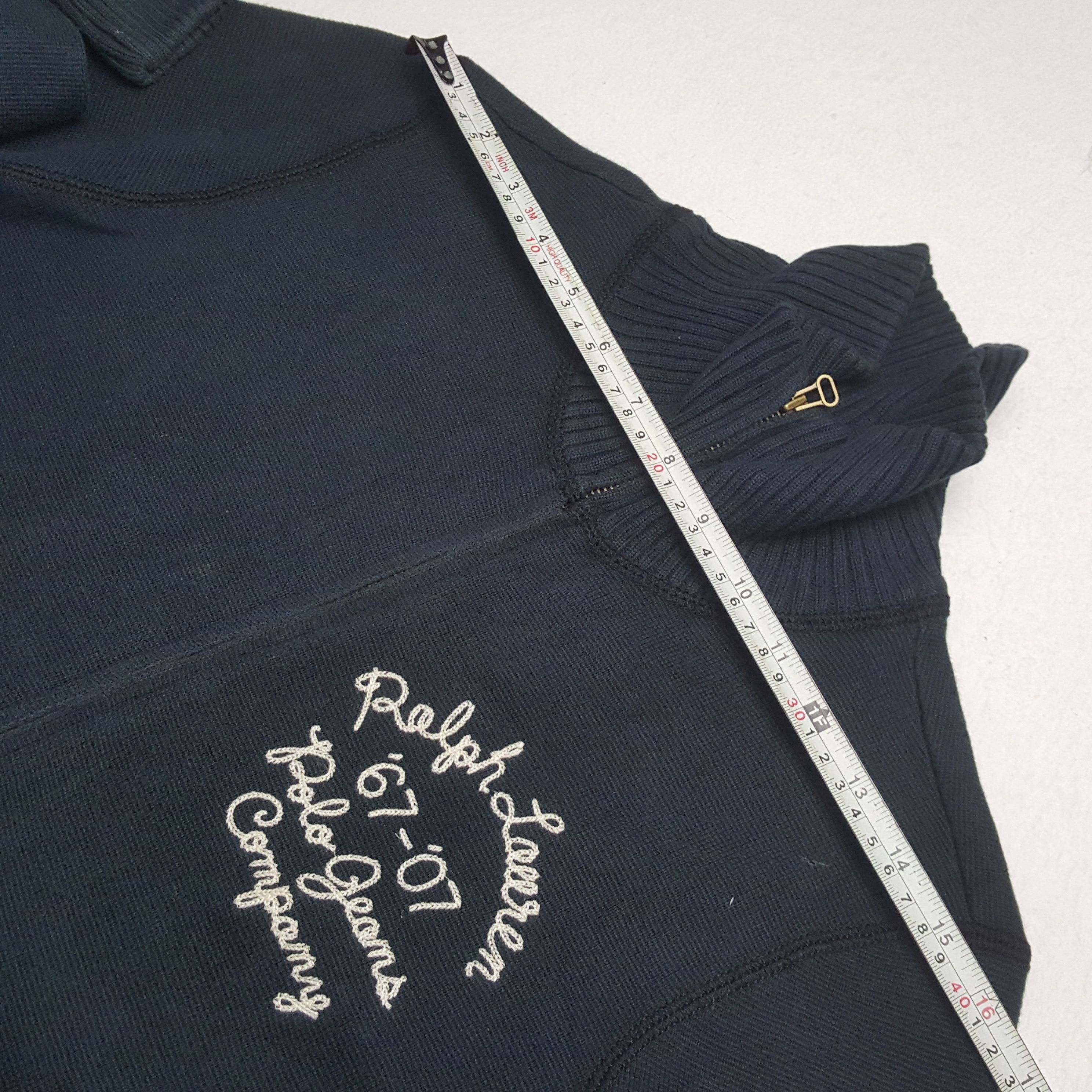 Polo Ralph Lauren Vintage POLO RALPH LAUREN Zipper Sweatshirt Size S / US 4 / IT 40 - 5 Thumbnail